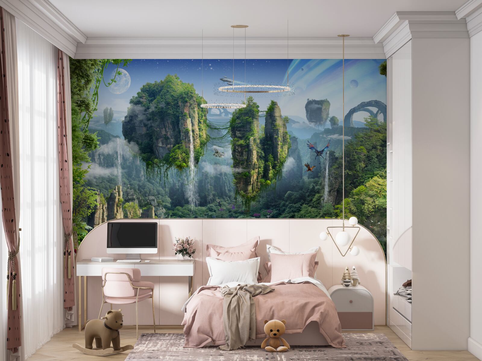 Fototapet planeta magică pandora