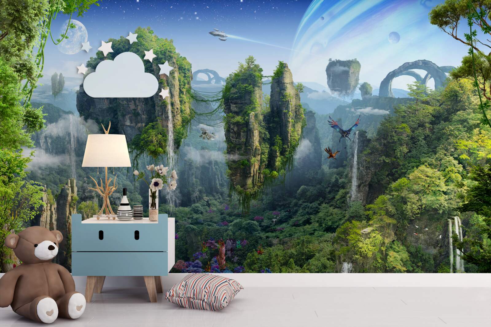 Fototapet planeta magică pandora