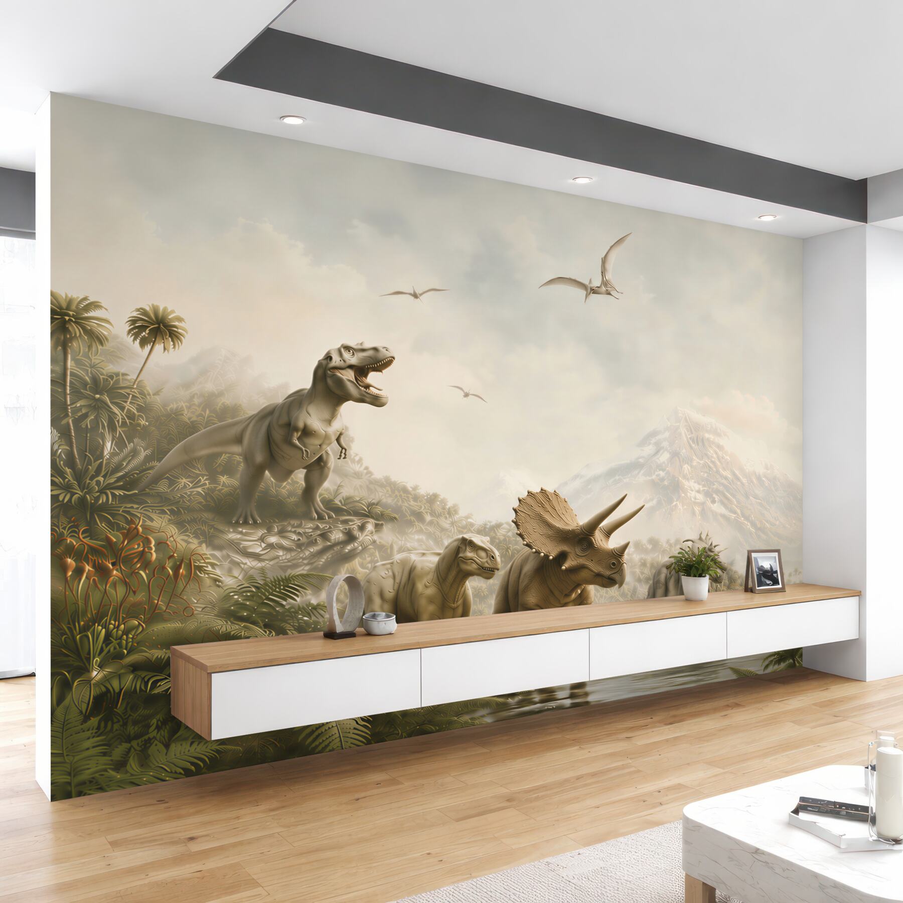 Fototapeta dinozaury jurajskie
