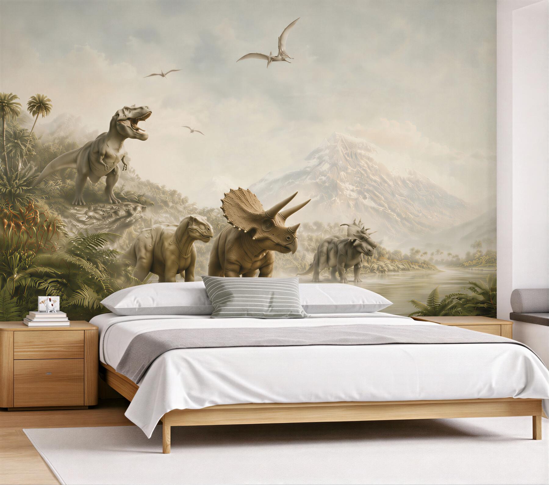 Fototapeta dinozaury jurajskie