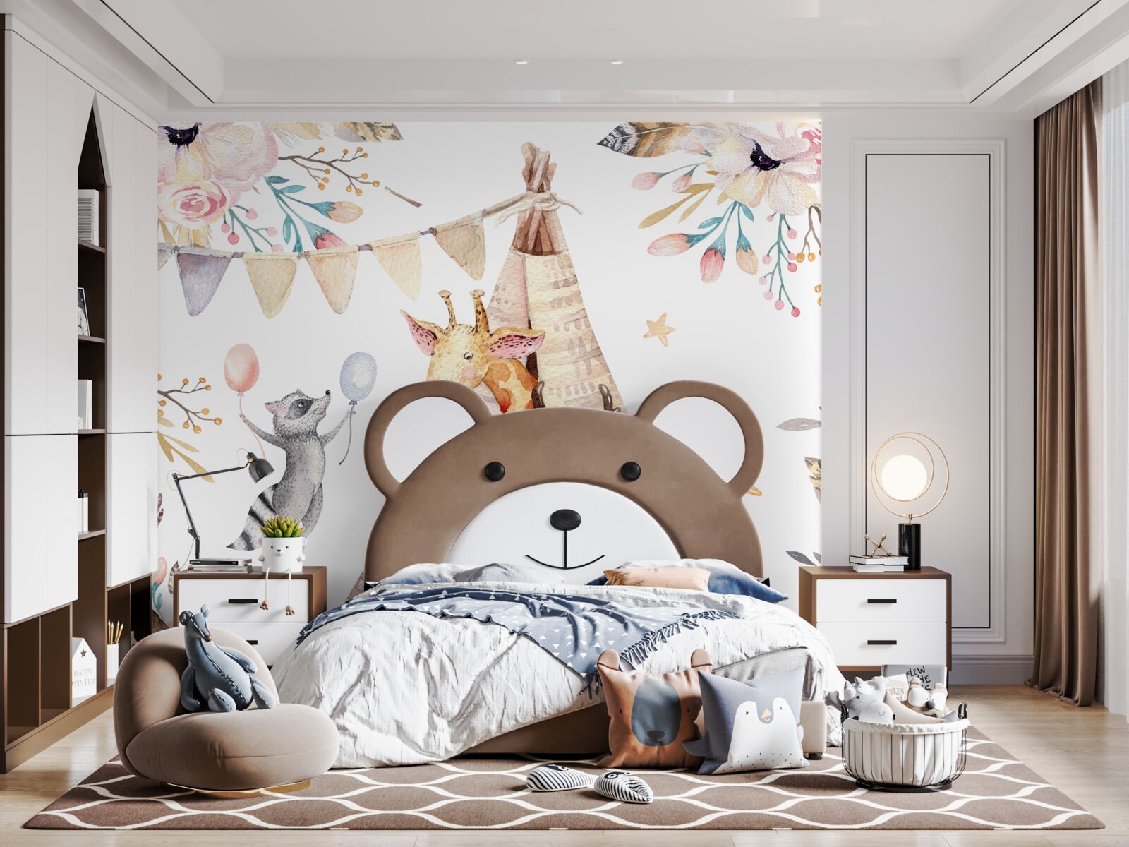 Fototapet creaturile o urmăresc de la tiba