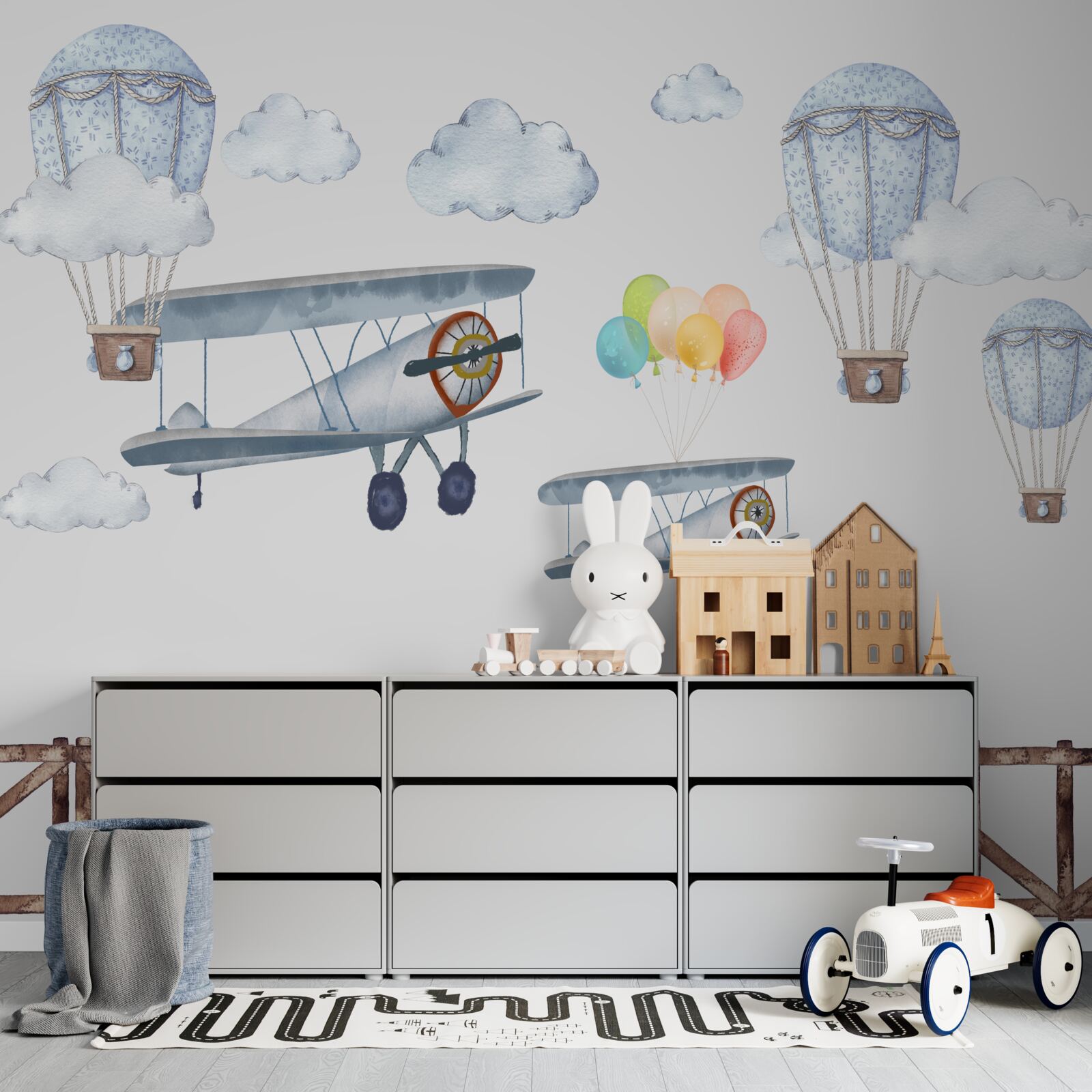 Fototapet o călătorie printre ceruri