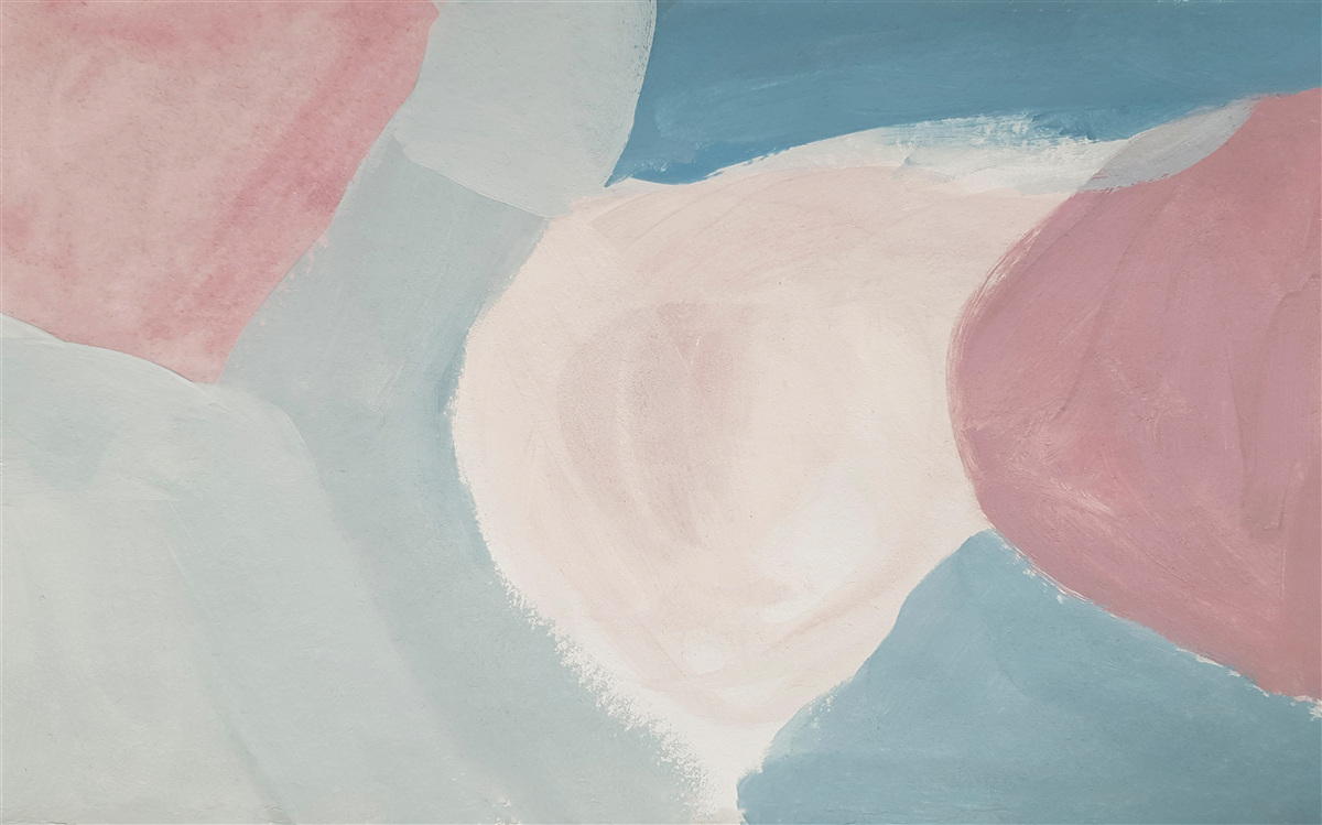 Fototapet pete palide de culoare