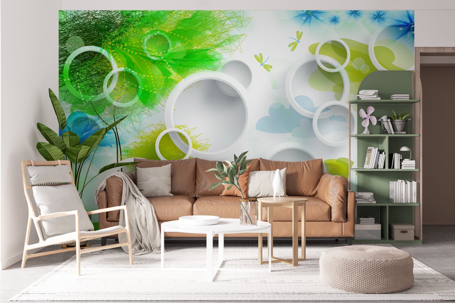 Fototapet o explozie de culori de vară