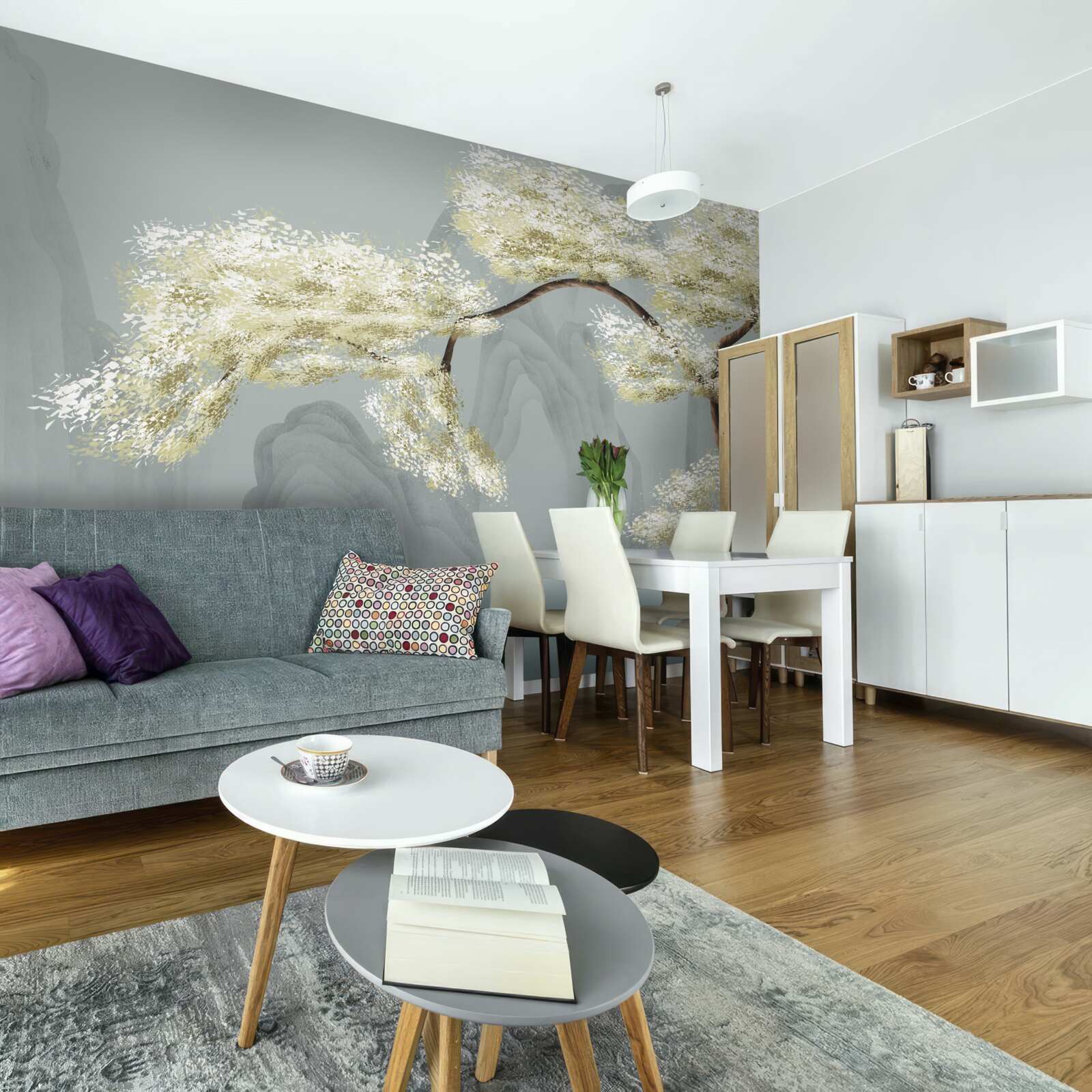 Fototapet copac de polen