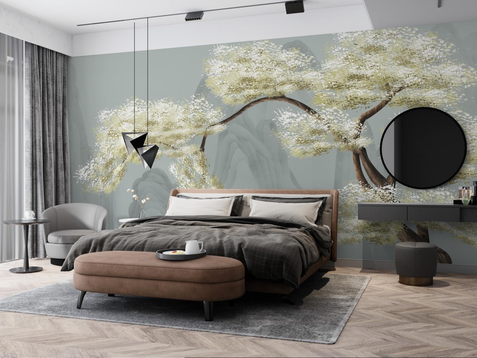 Fototapet copac de polen