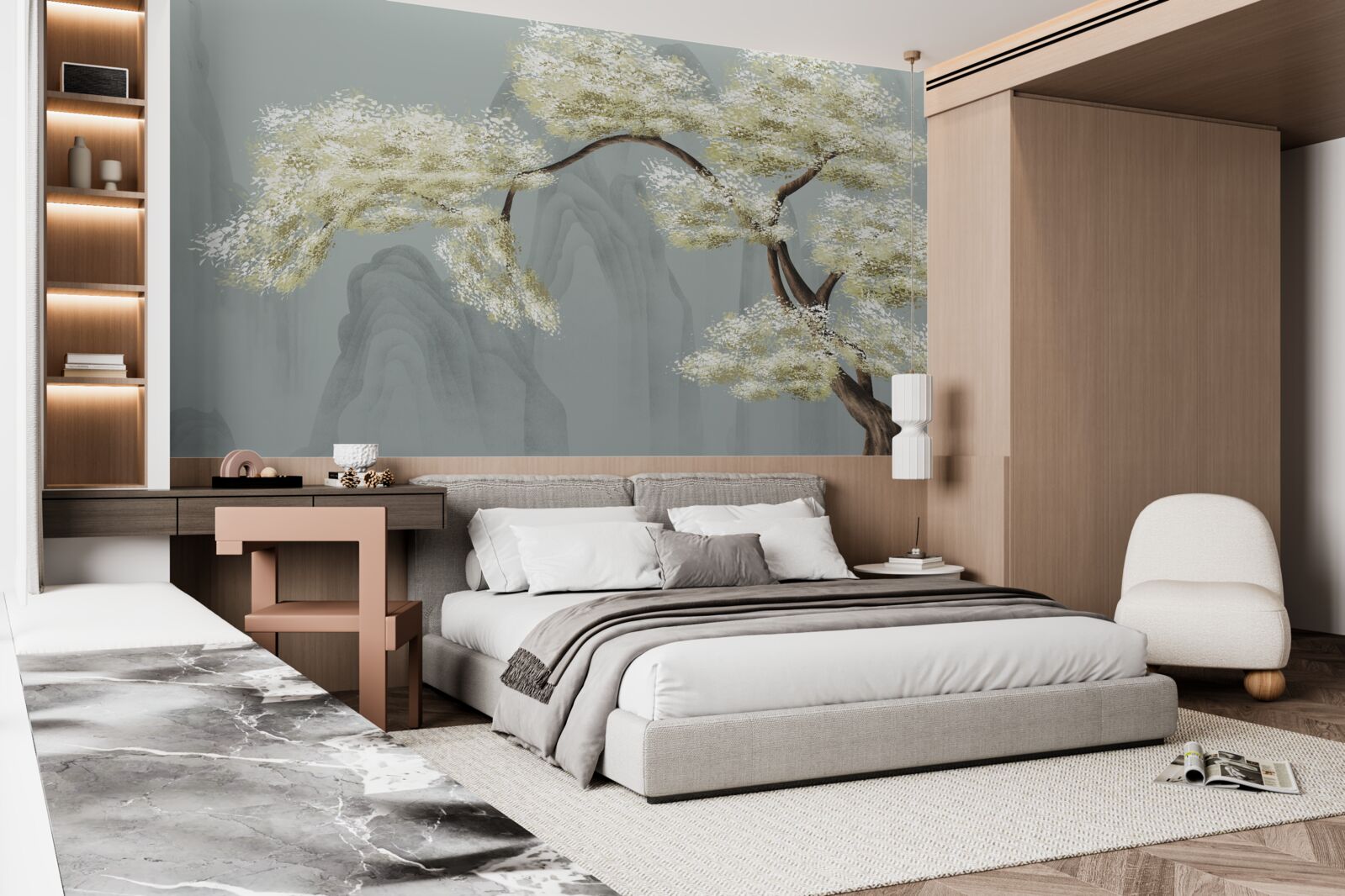 Fototapet copac de polen