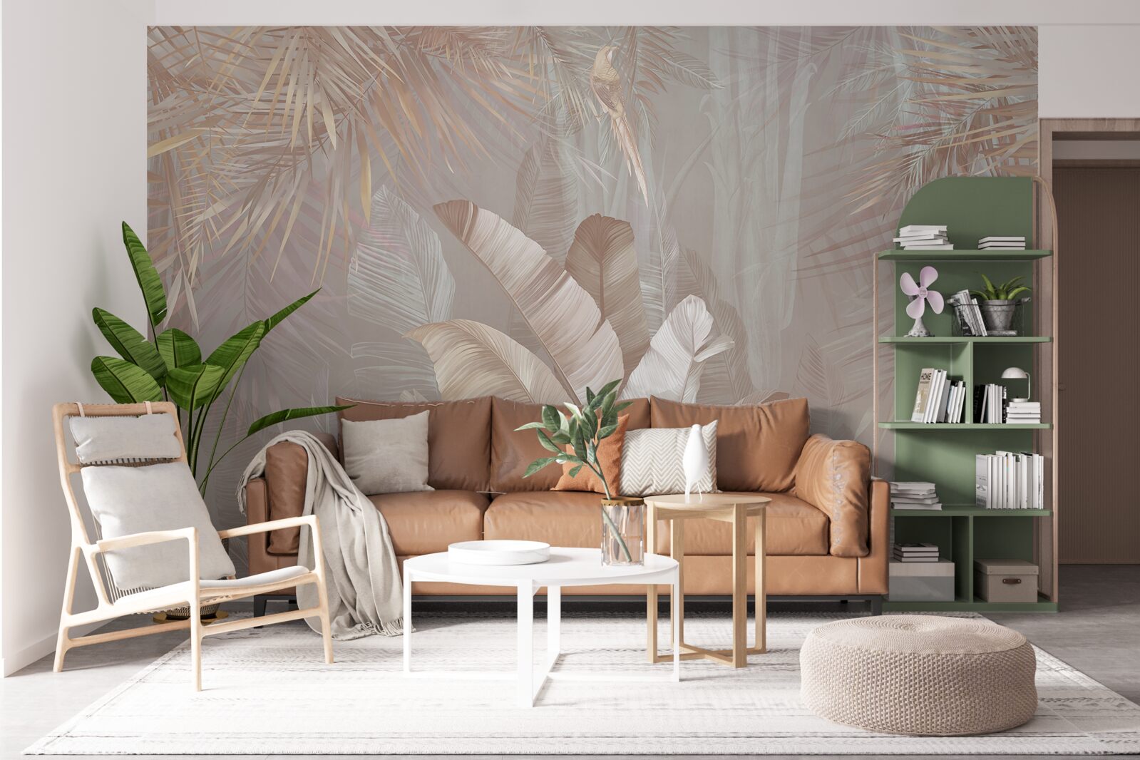 Fototapet buchet de pene multicolore