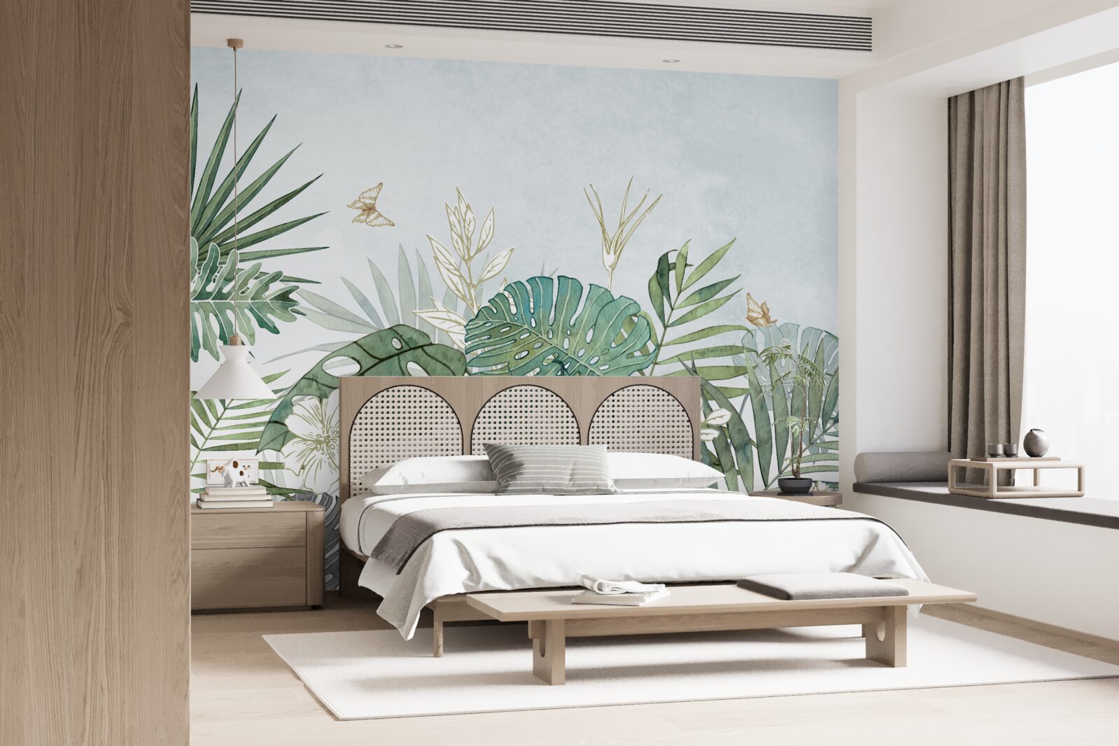 Fototapet diversitatea florei în regiunea tropicală