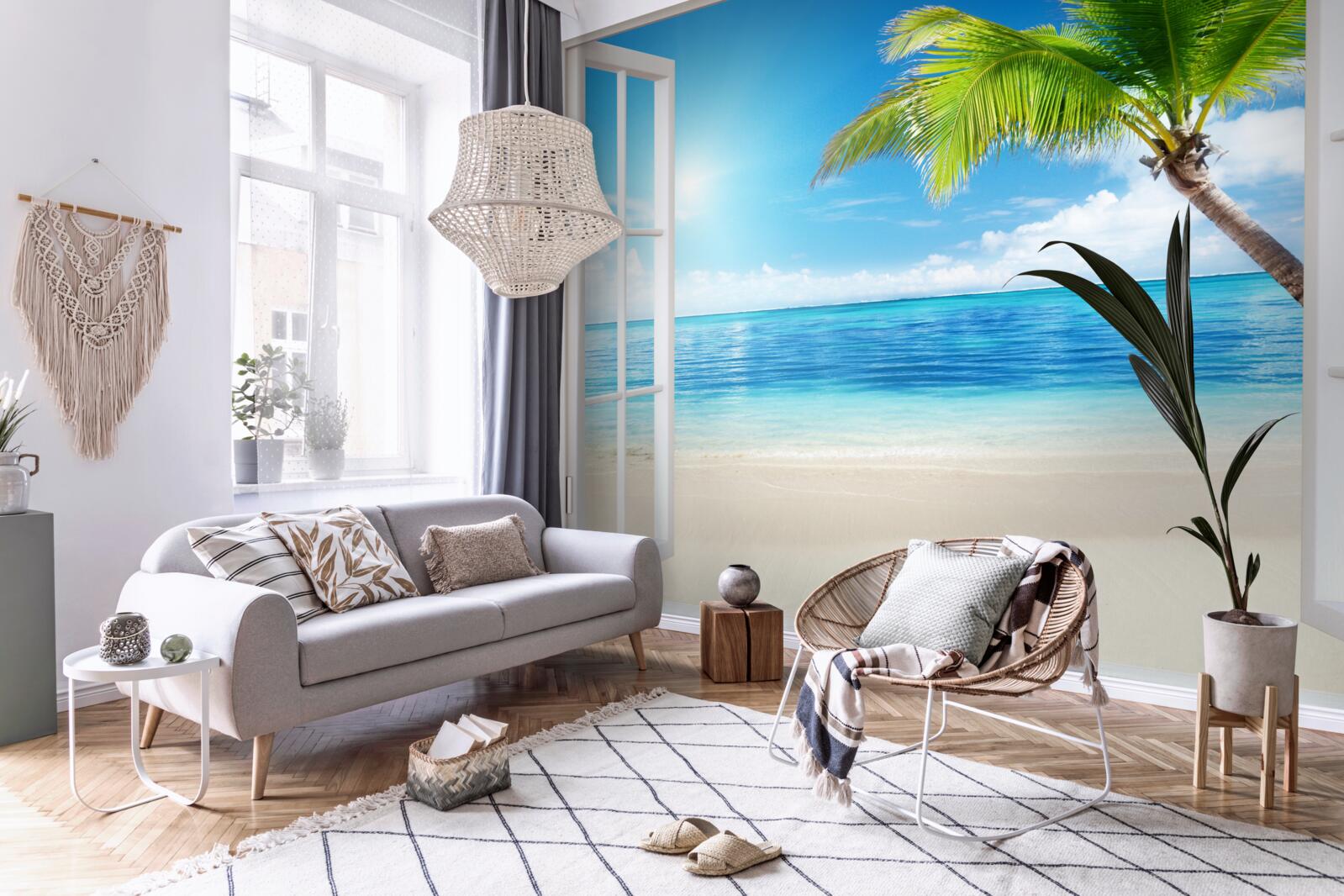 Fototapet În afara ferestrei, un deliciu tropical exotic