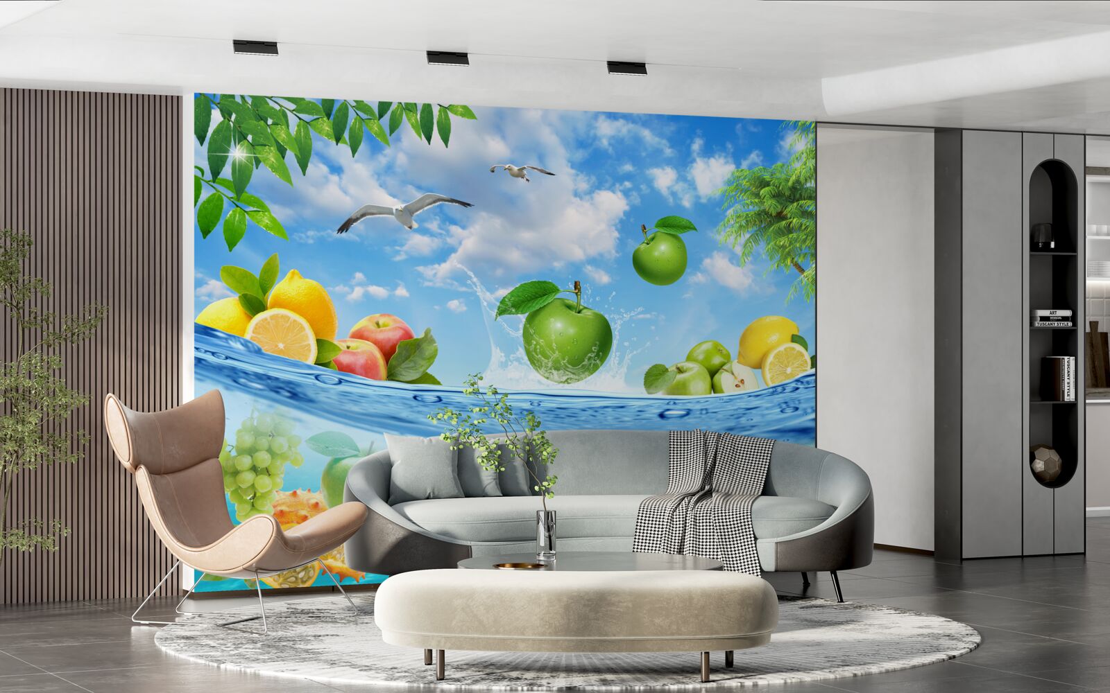 Fototapet prospețimea fructelor de mare