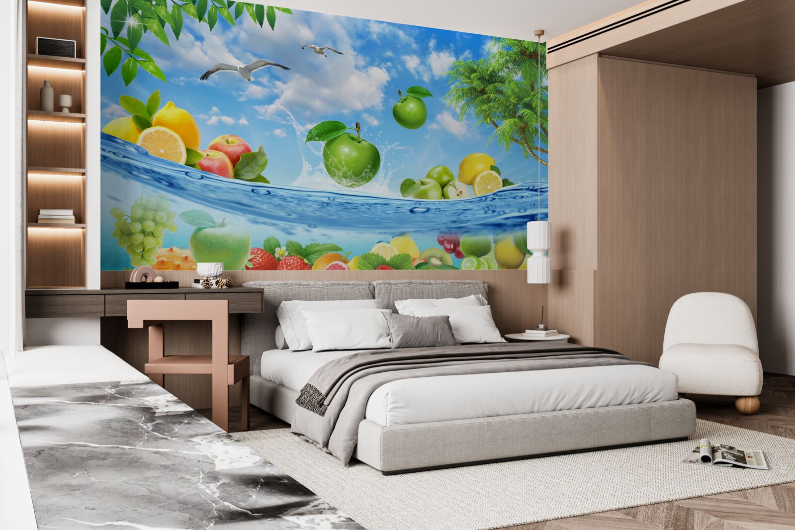 Fototapet prospețimea fructelor de mare