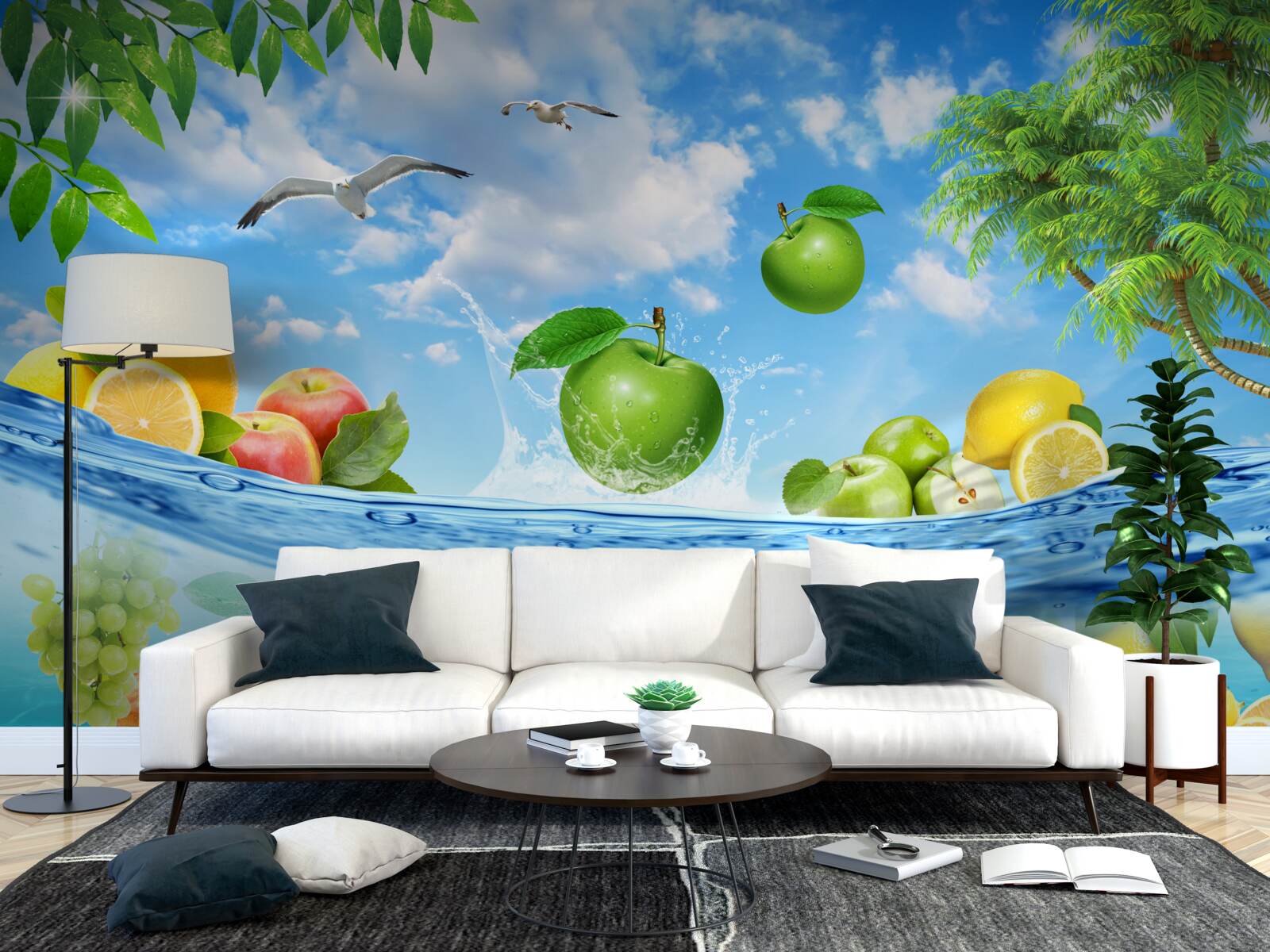 Fototapet prospețimea fructelor de mare