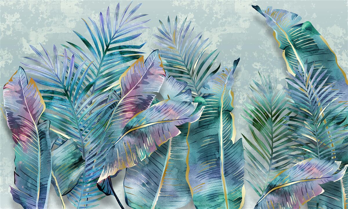 Fototapet frunze de palmier uimitoare