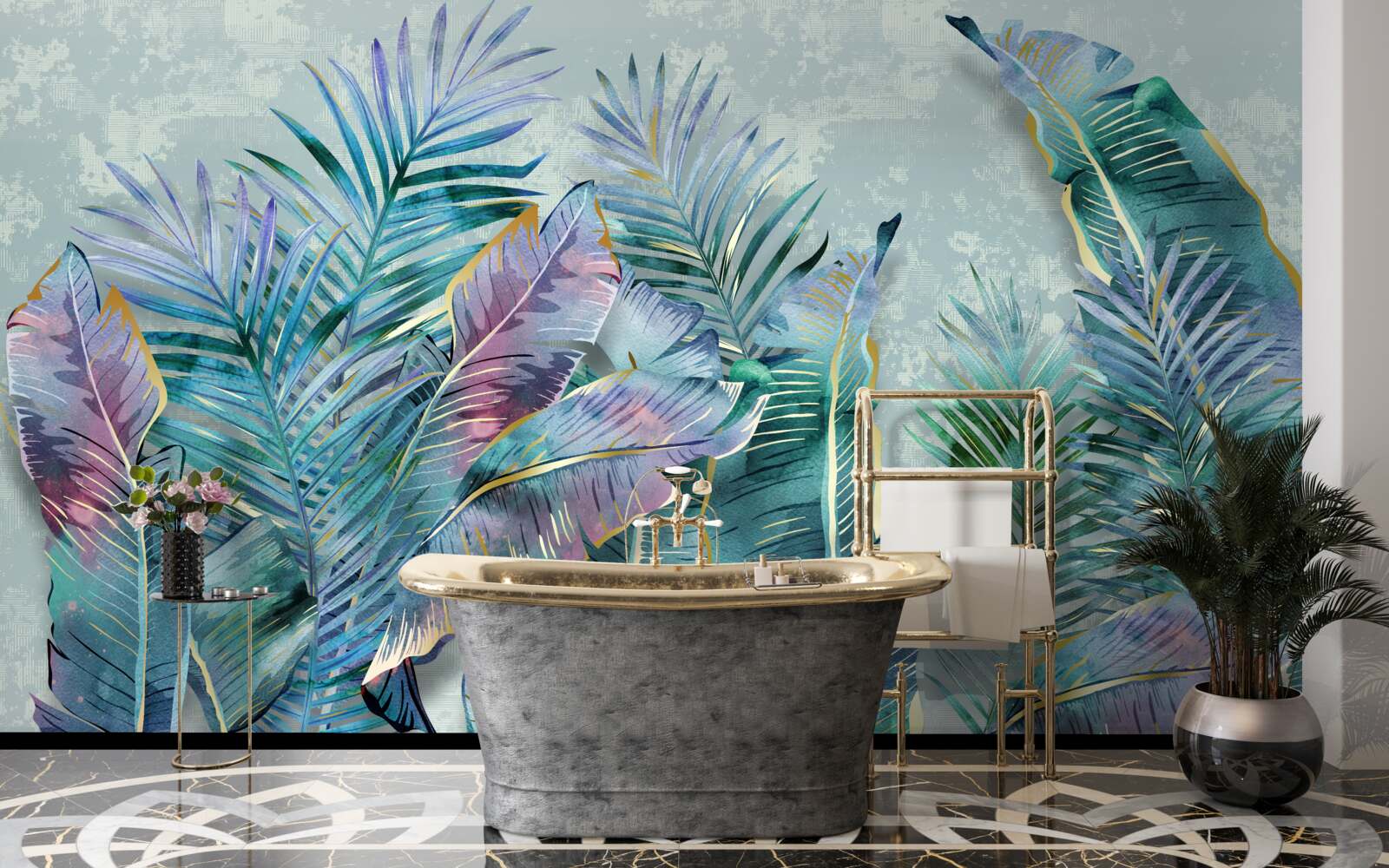 Fototapet frunze de palmier uimitoare