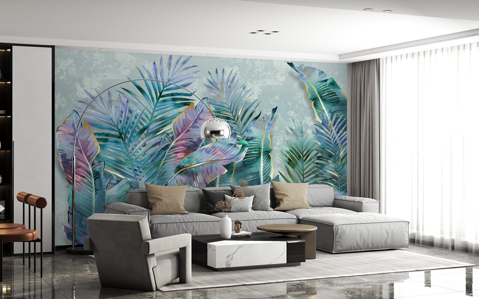 Fototapet frunze de palmier uimitoare