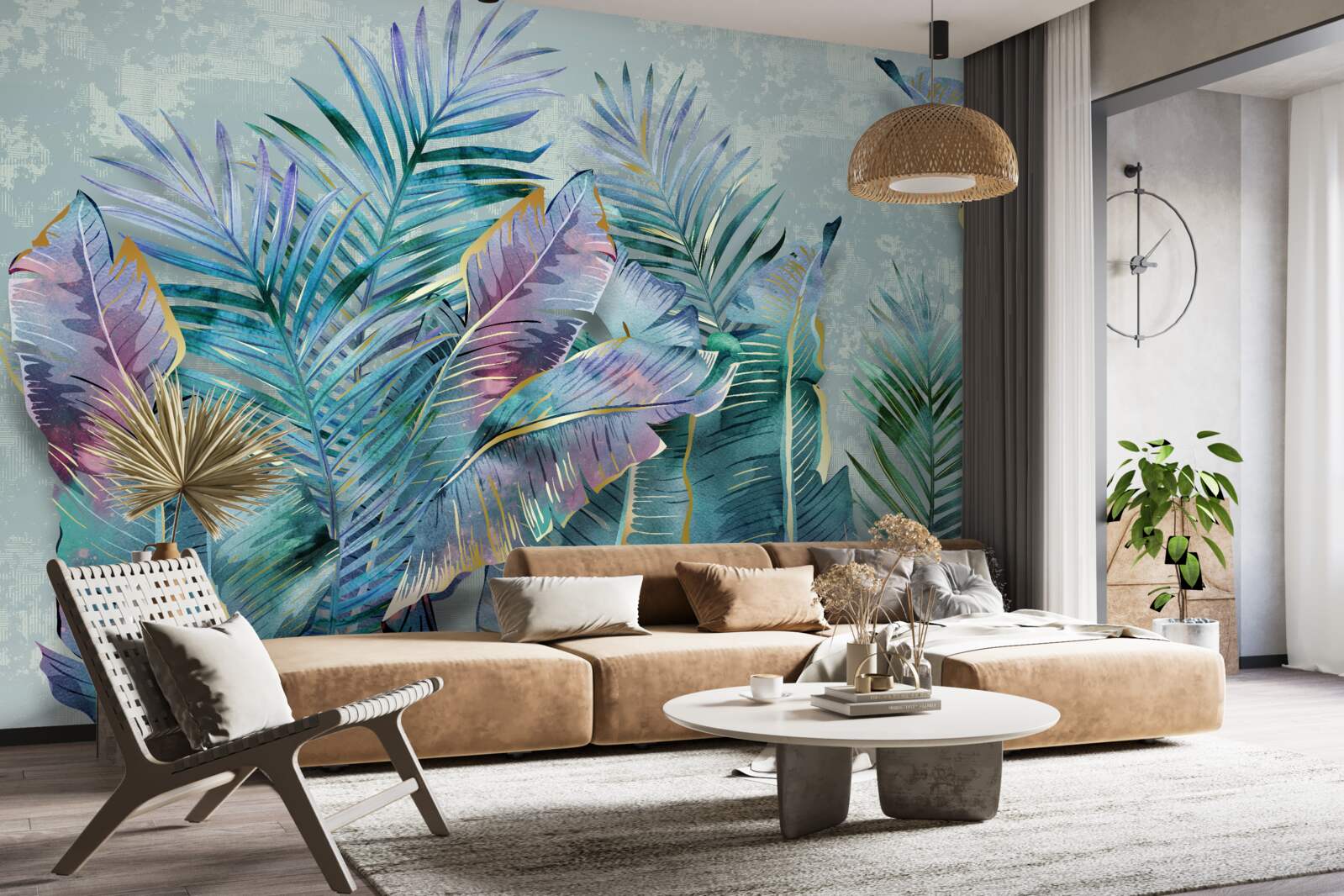 Fototapet frunze de palmier uimitoare