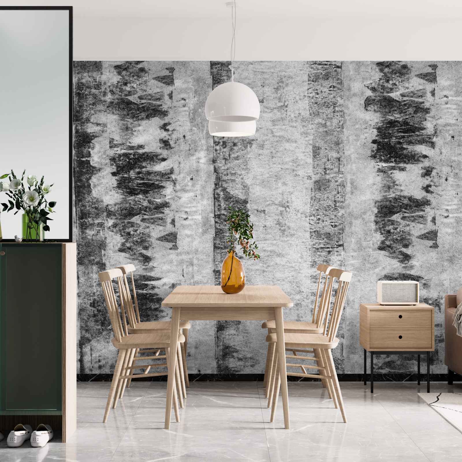 Fototapet eternul raport de aur al lemnului