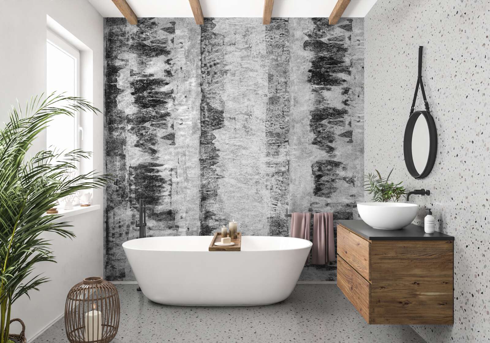 Fototapet eternul raport de aur al lemnului