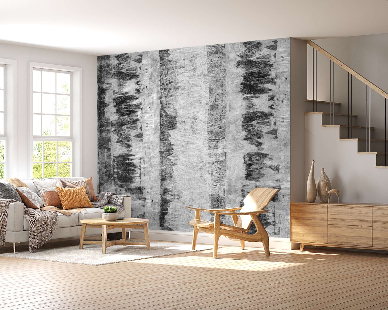 Fototapet eternul raport de aur al lemnului