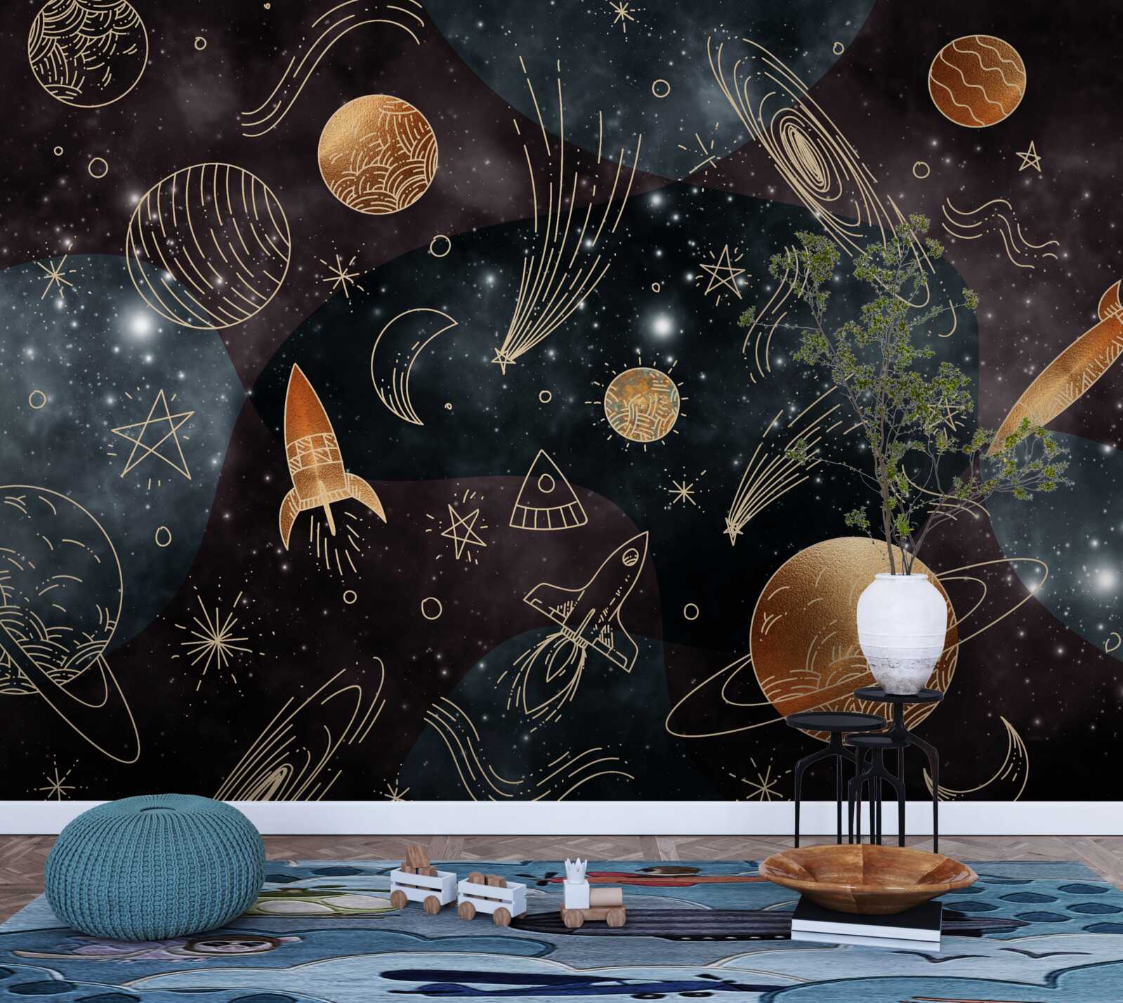 Fototapet explorarea spațiului și astronomie