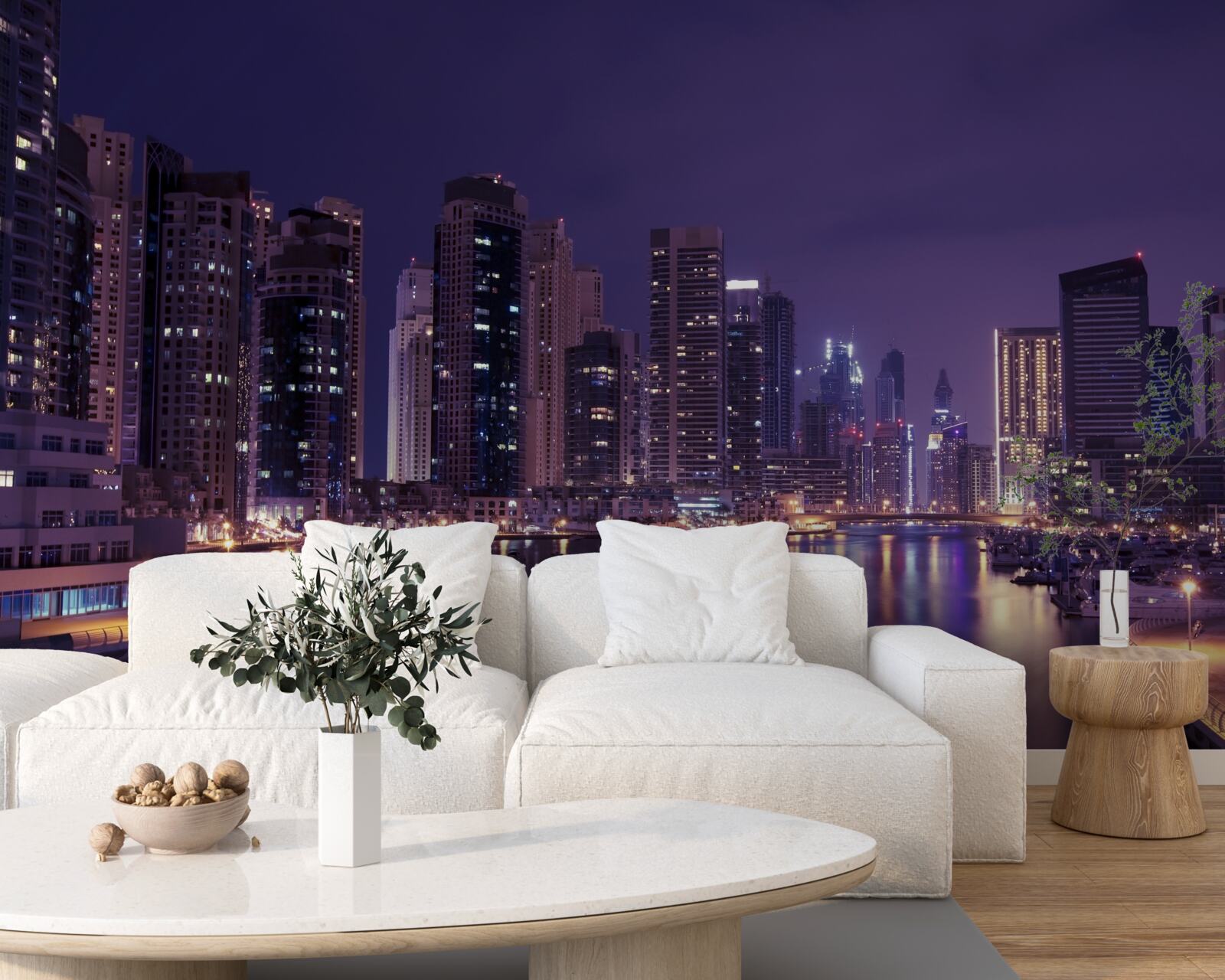 Fototapet zgârie-norii din chicago noaptea