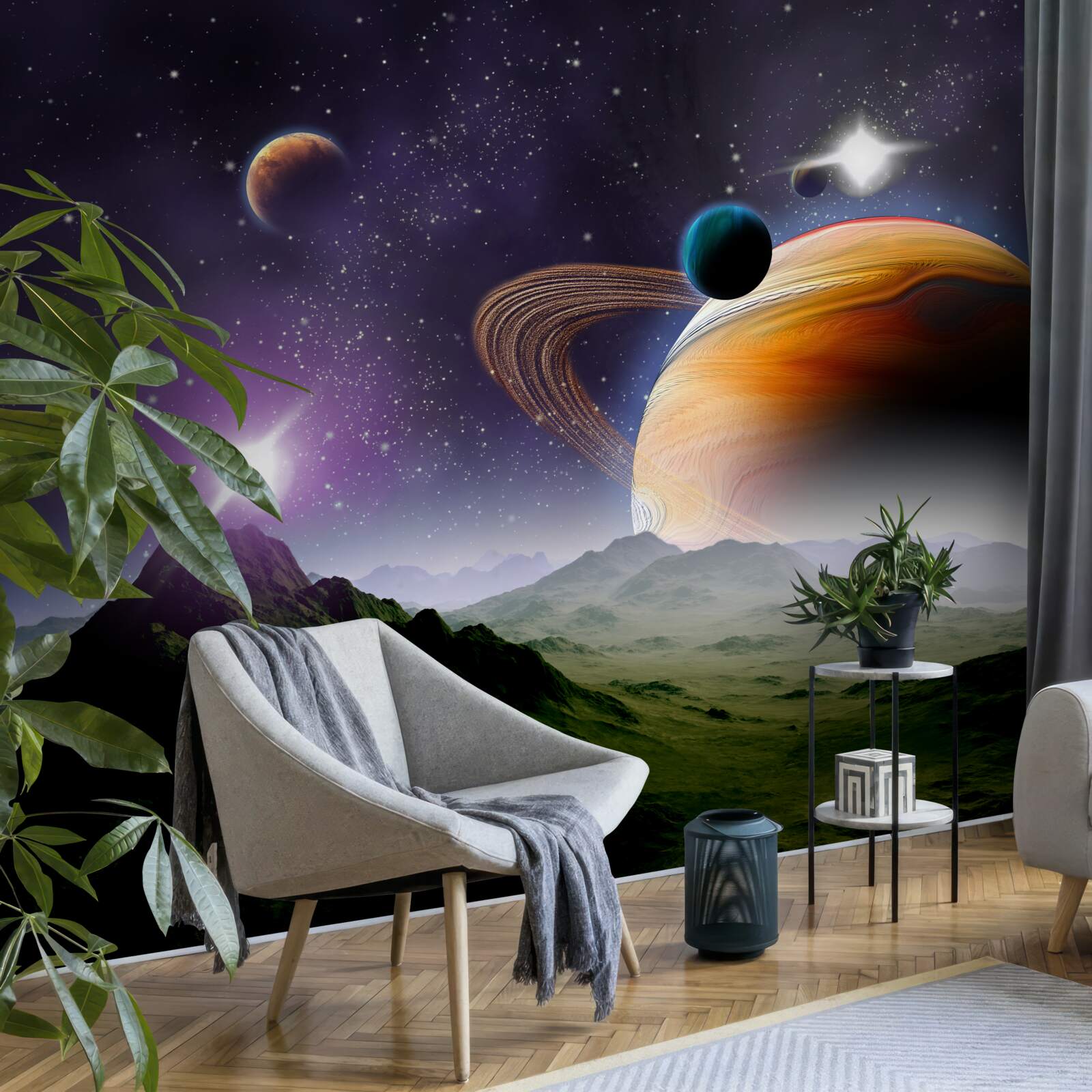 Fototapet spațiul magic al stelelor