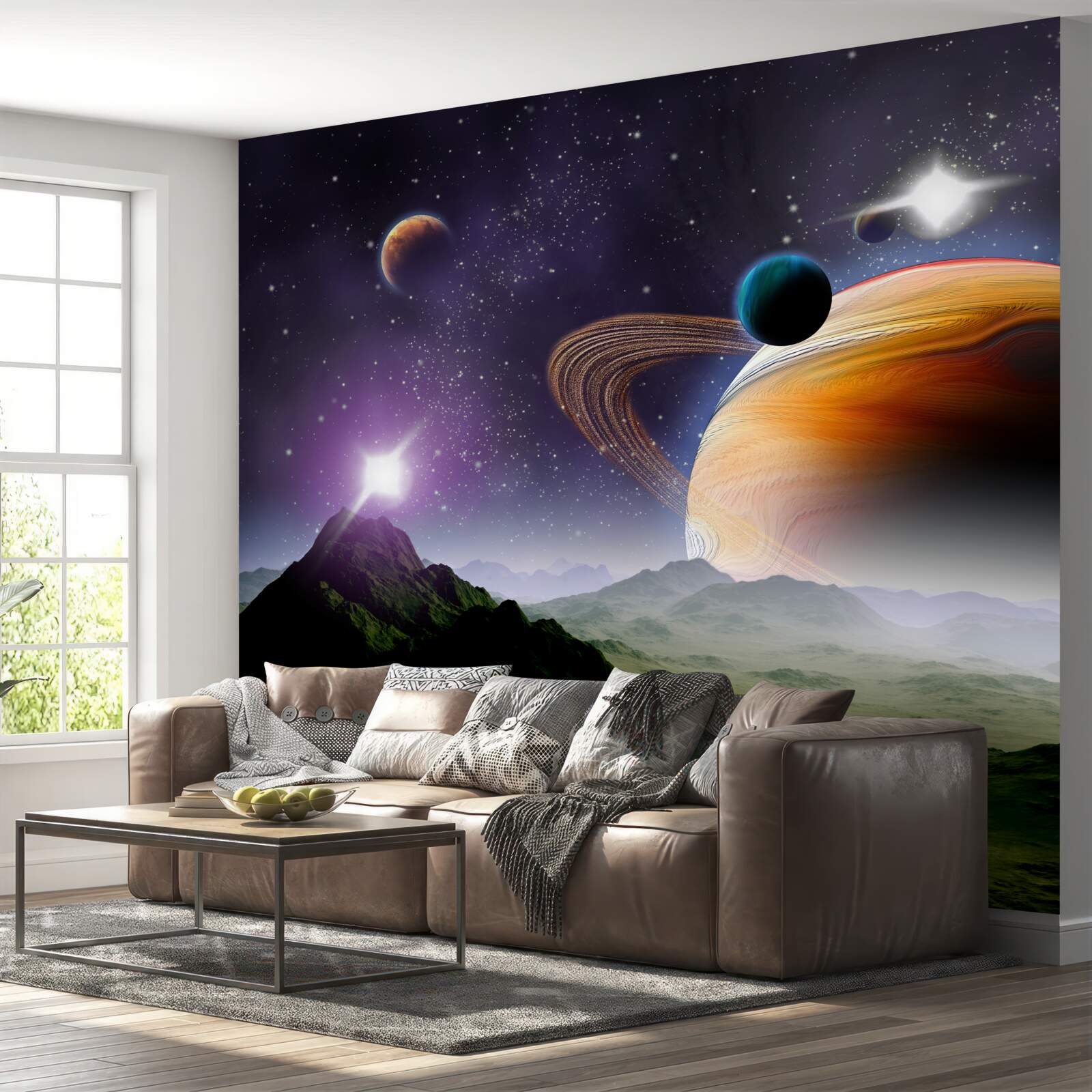 Fototapet spațiul magic al stelelor