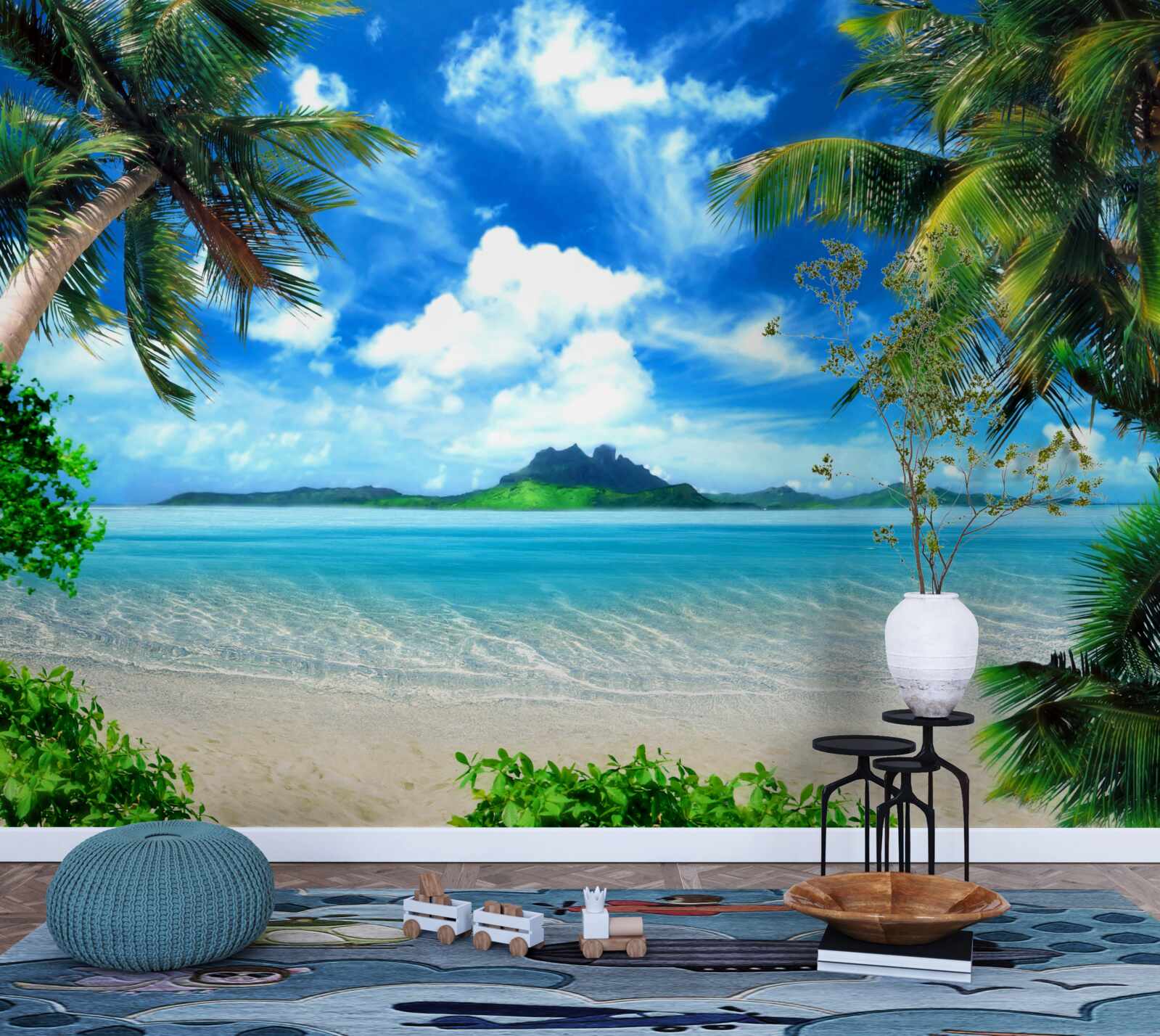 Fototapet paradis la tropice