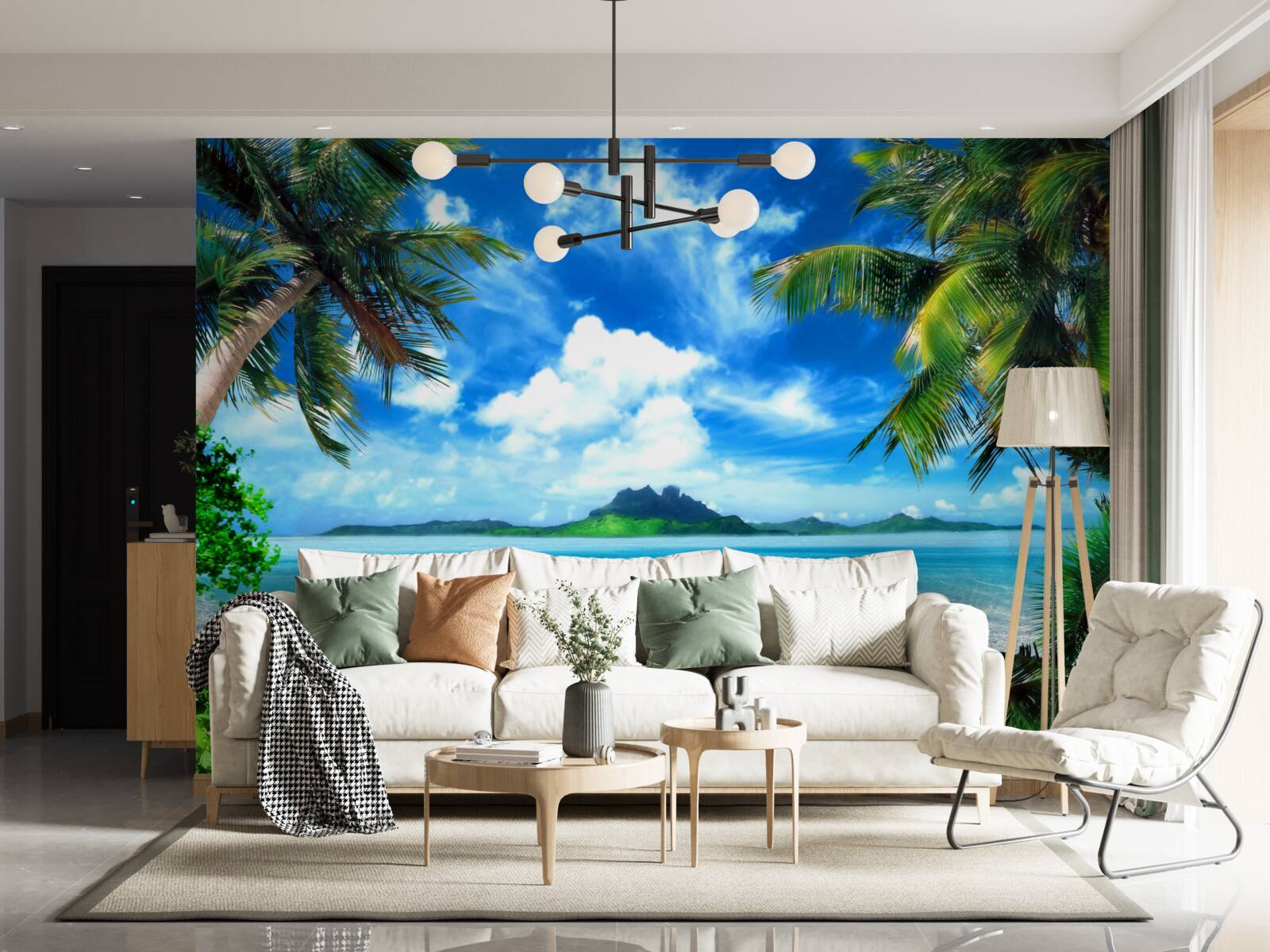 Fototapet paradis la tropice