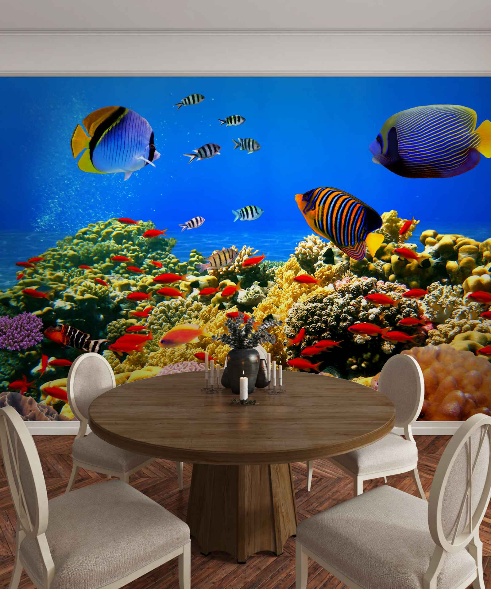 Fototapet adâncurile neterminate ale oceanului și ale locuitorilor săi