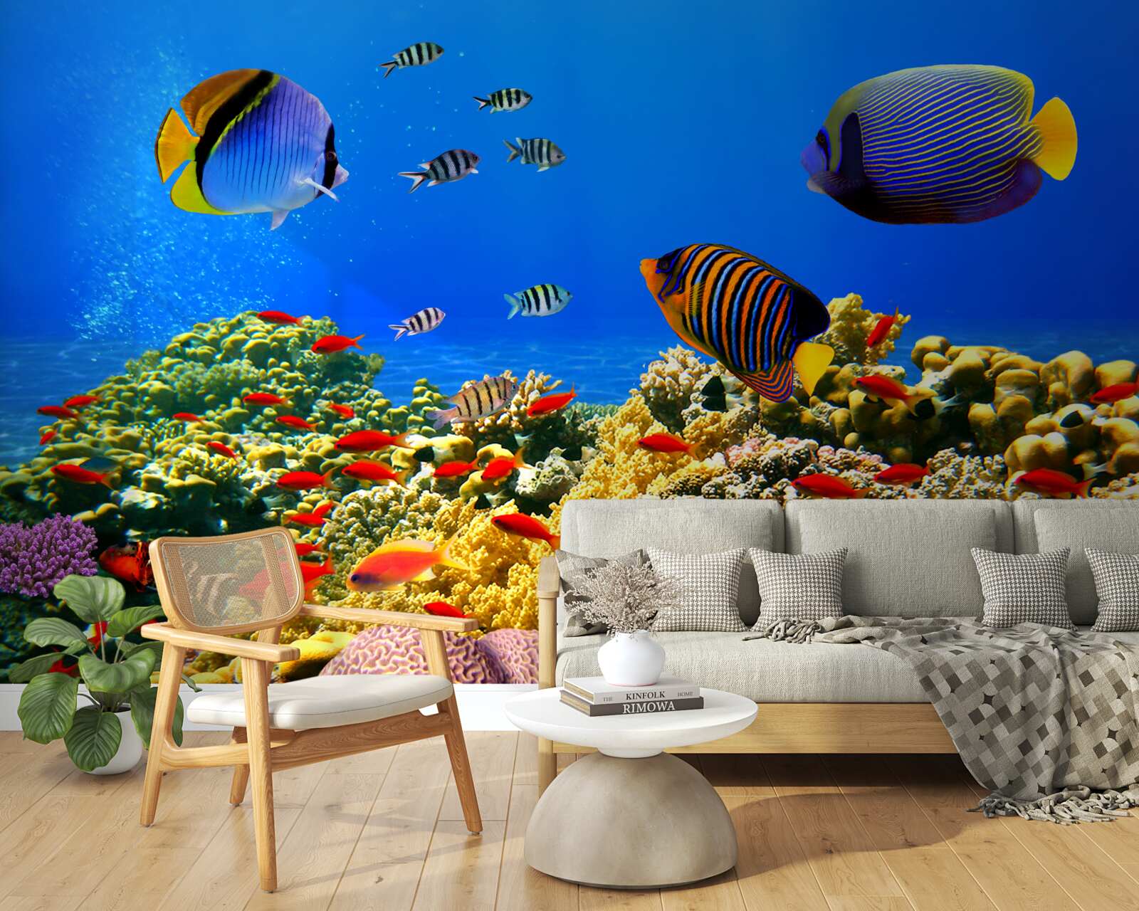 Fototapet adâncurile neterminate ale oceanului și ale locuitorilor săi