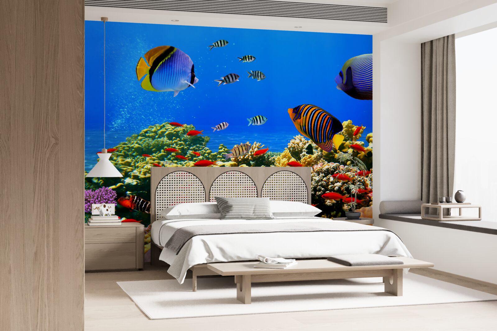 Fototapet adâncurile neterminate ale oceanului și ale locuitorilor săi