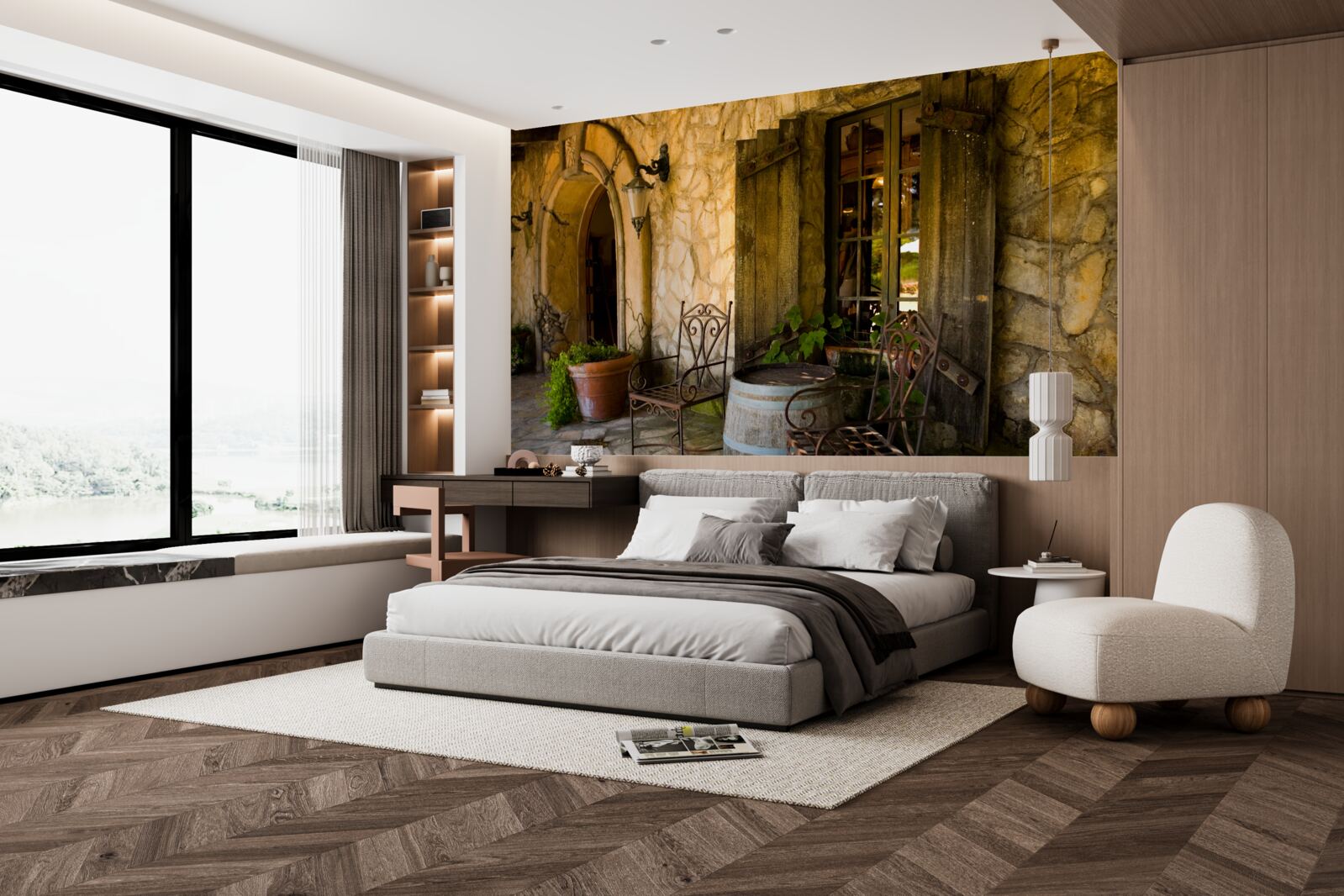 Fototapet spațiu confortabil pentru relaxare