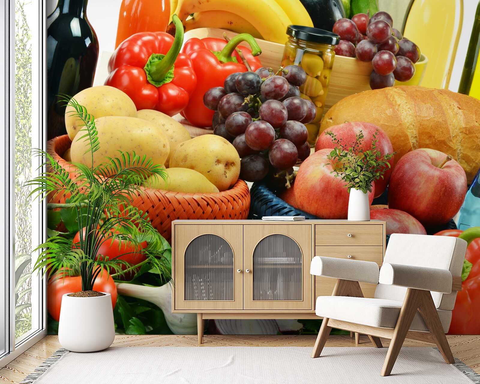 Fototapet o dietă bine alcătuită ar trebui să fie pe masă