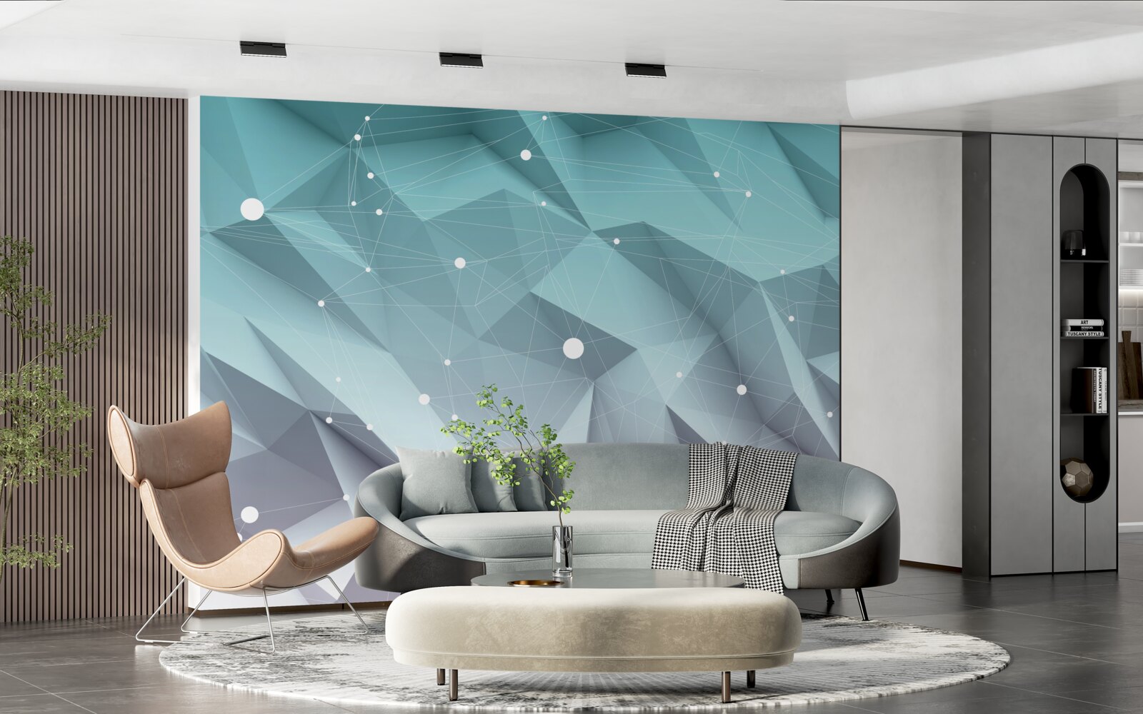 Fototapet forme gradient