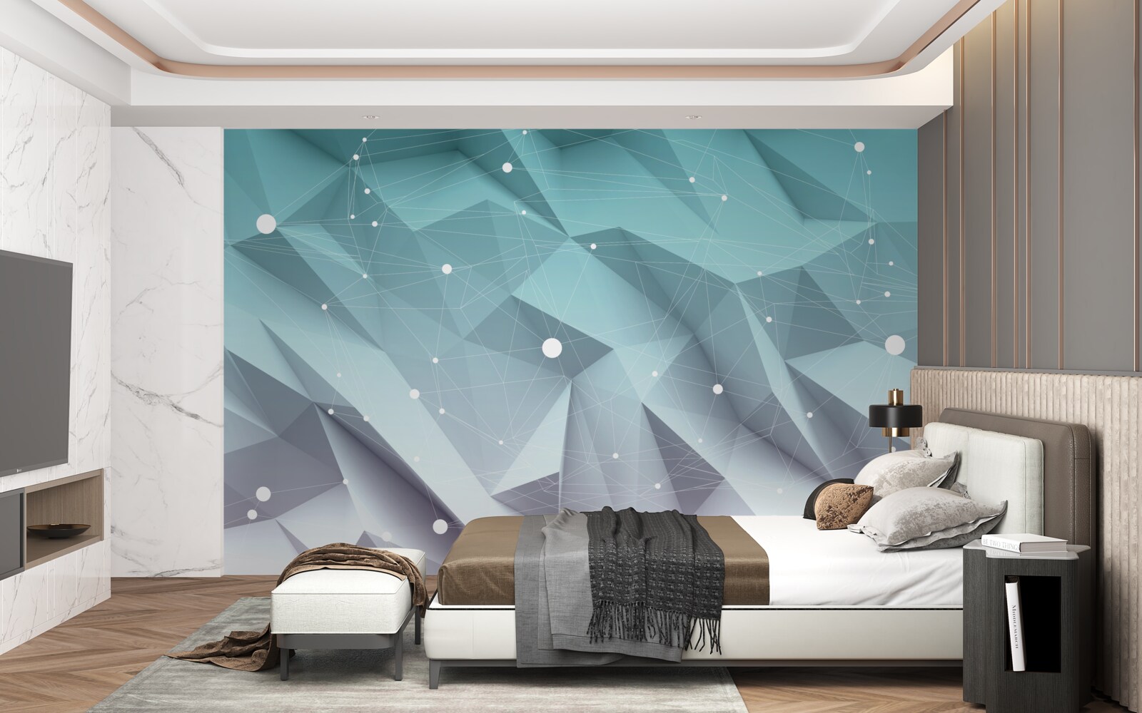 Fototapet forme gradient