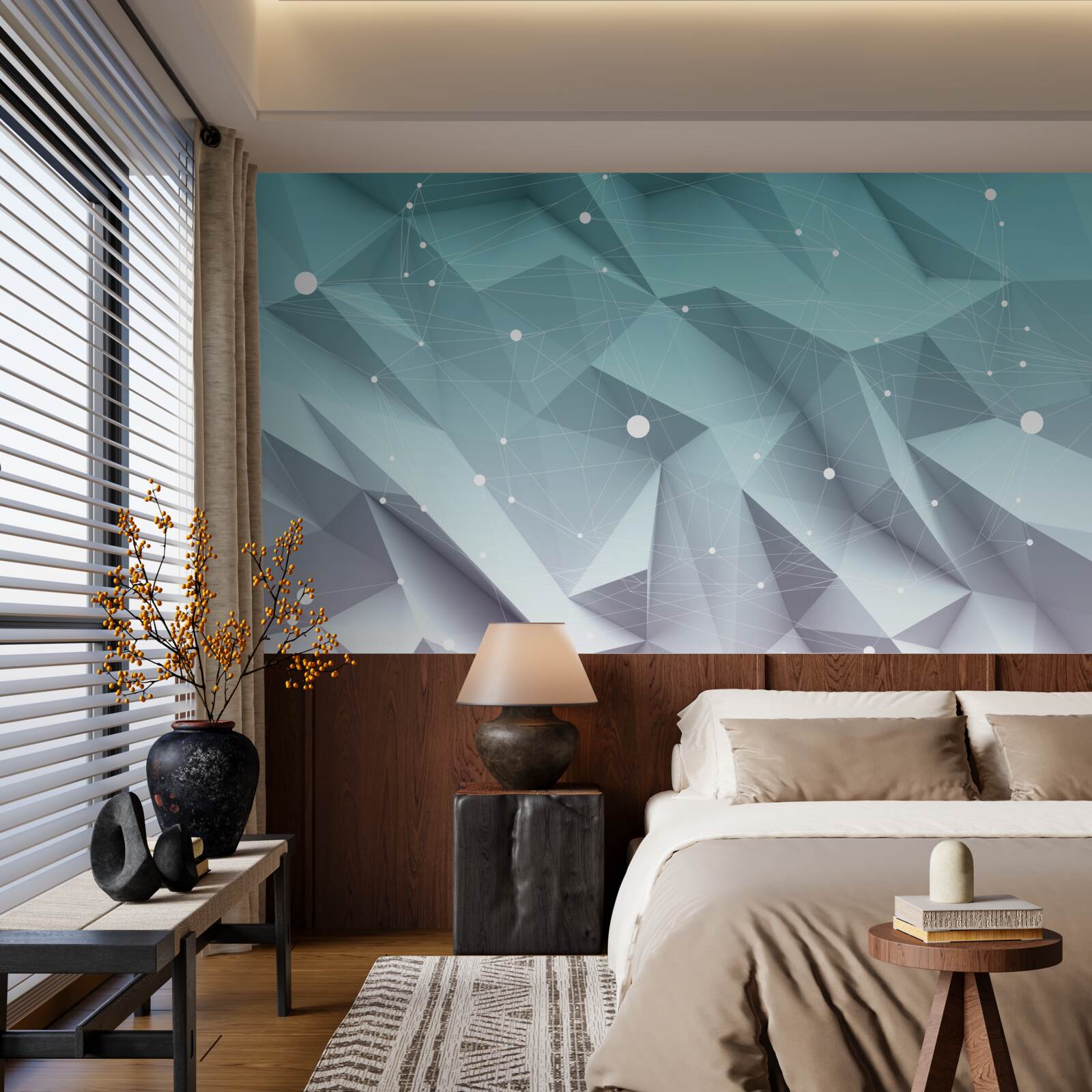 Fototapet forme gradient