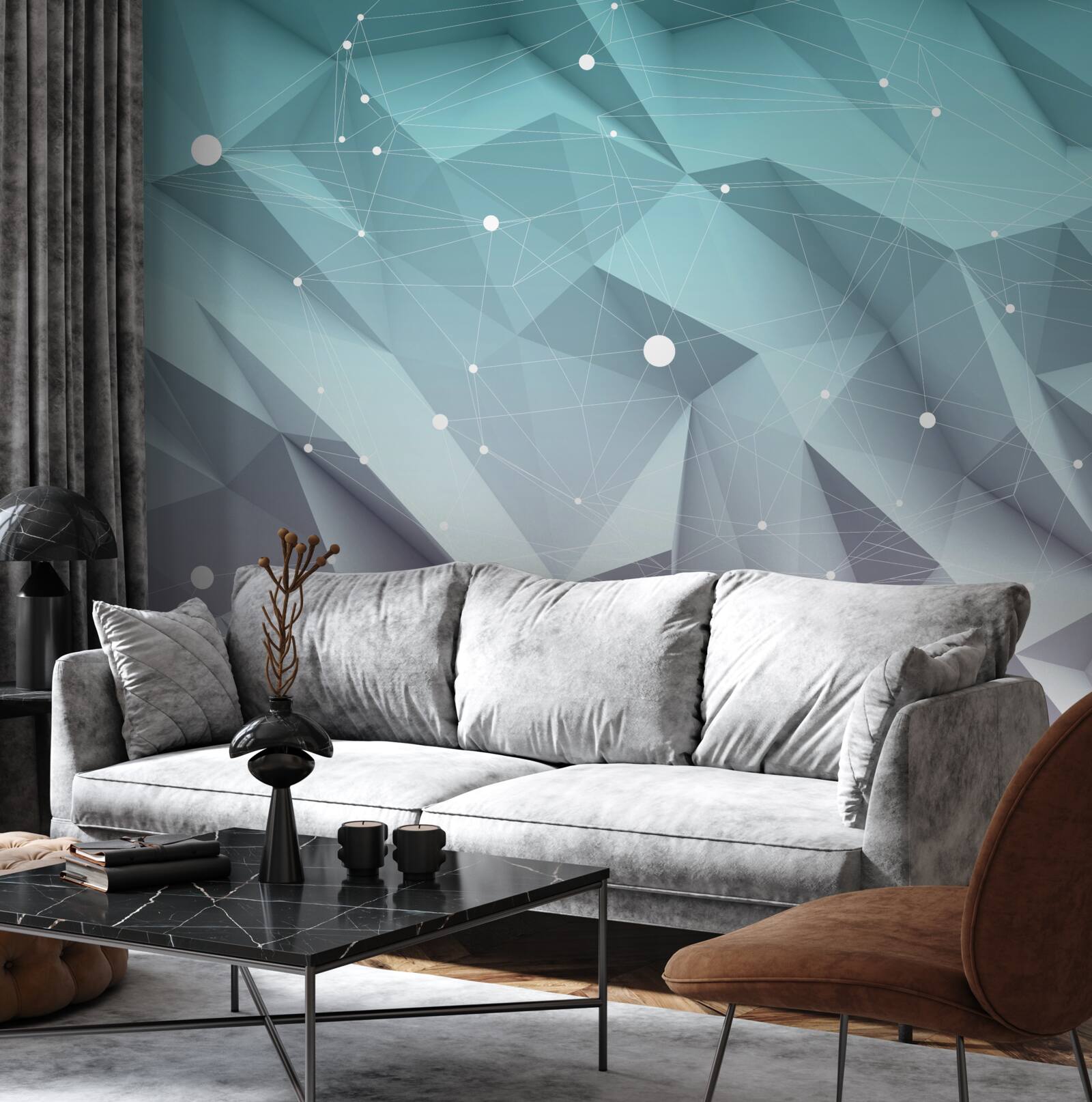 Fototapet forme gradient