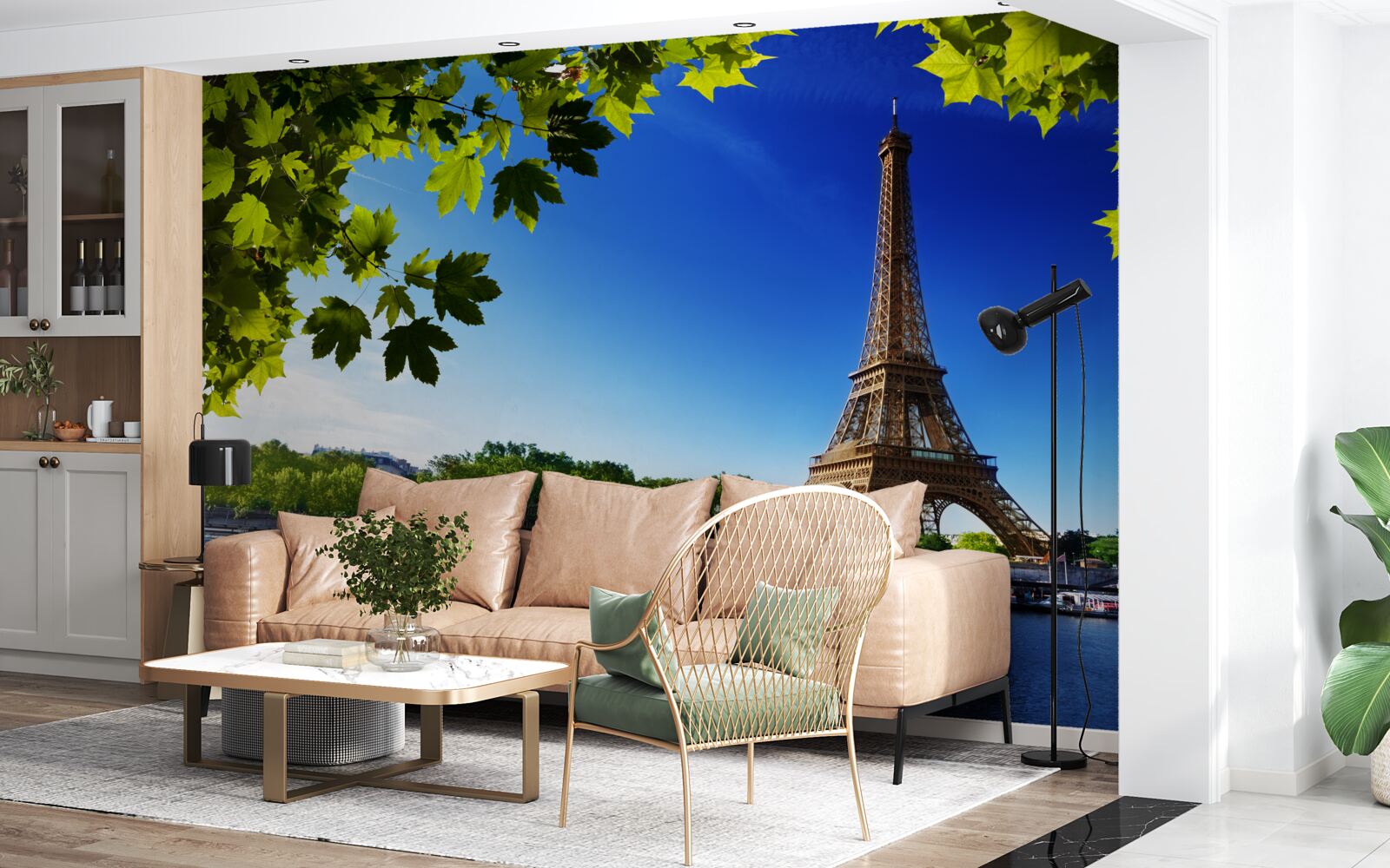 Fototapet paris primăvara