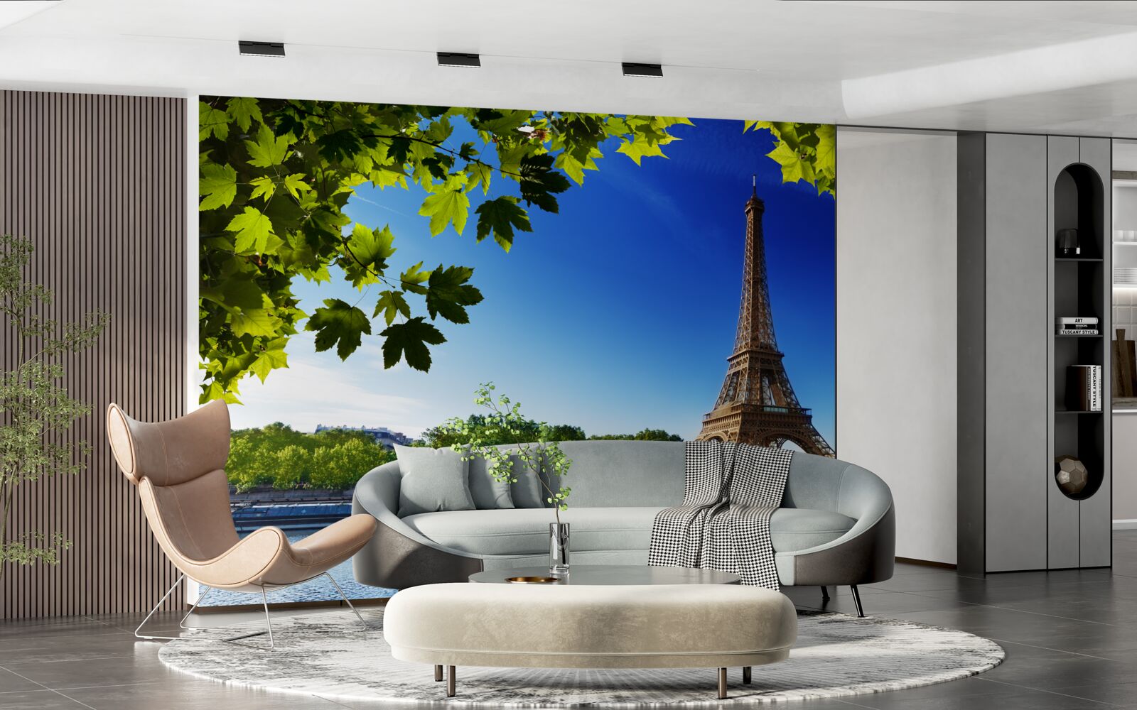 Fototapet paris primăvara