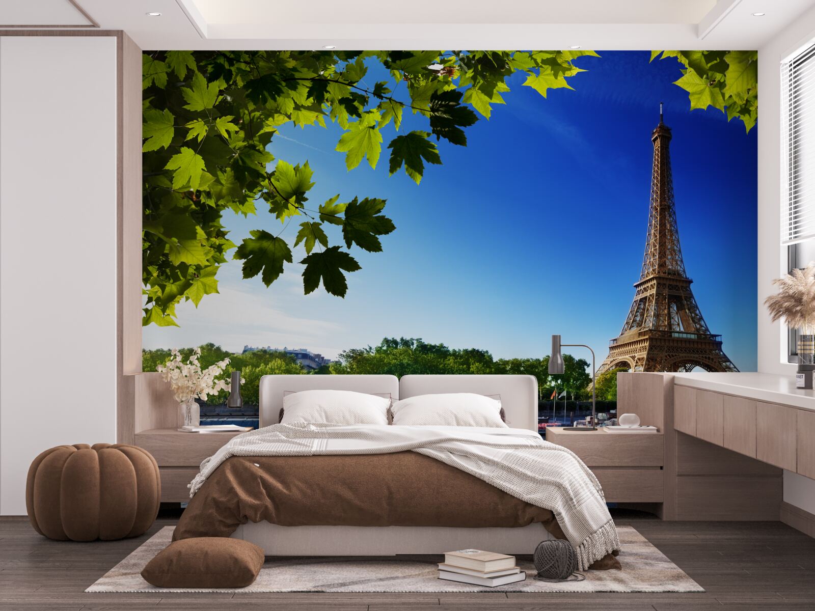 Fototapet paris primăvara