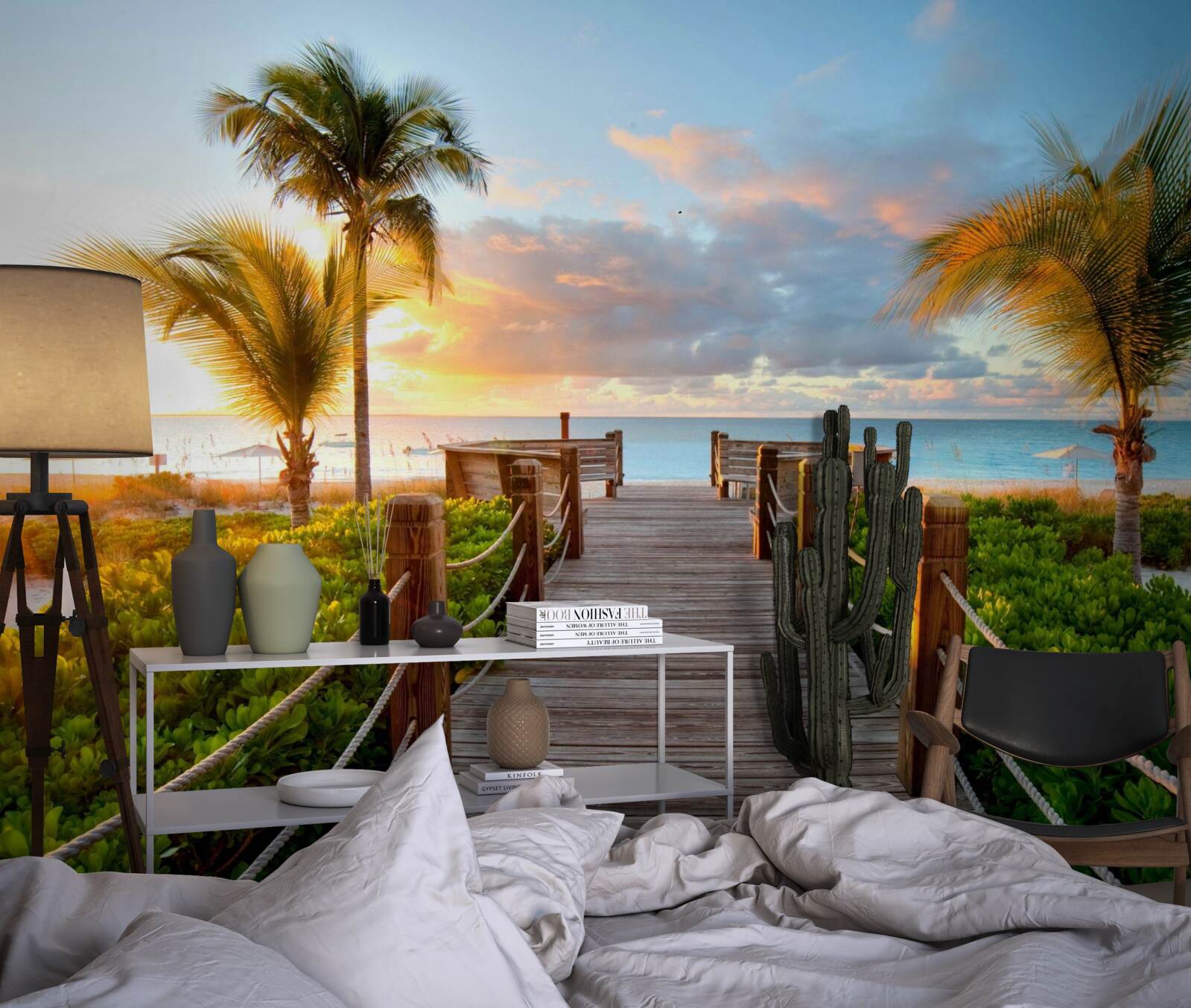 Fototapet ruta spre coasta tropicală