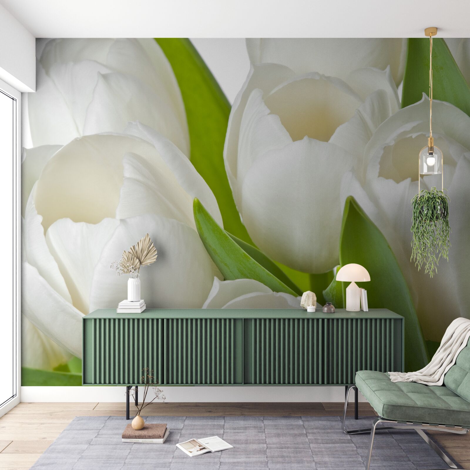 Fototapet lalele luminoase minunate