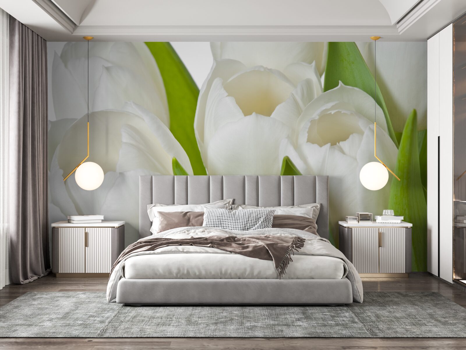 Fototapet lalele luminoase minunate