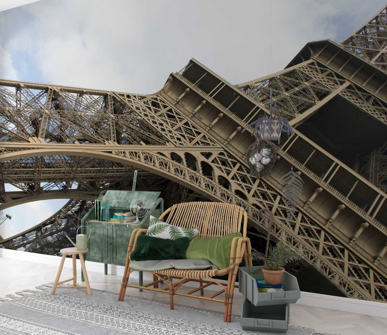 Fototapet uitându-mă la turnul Eiffel