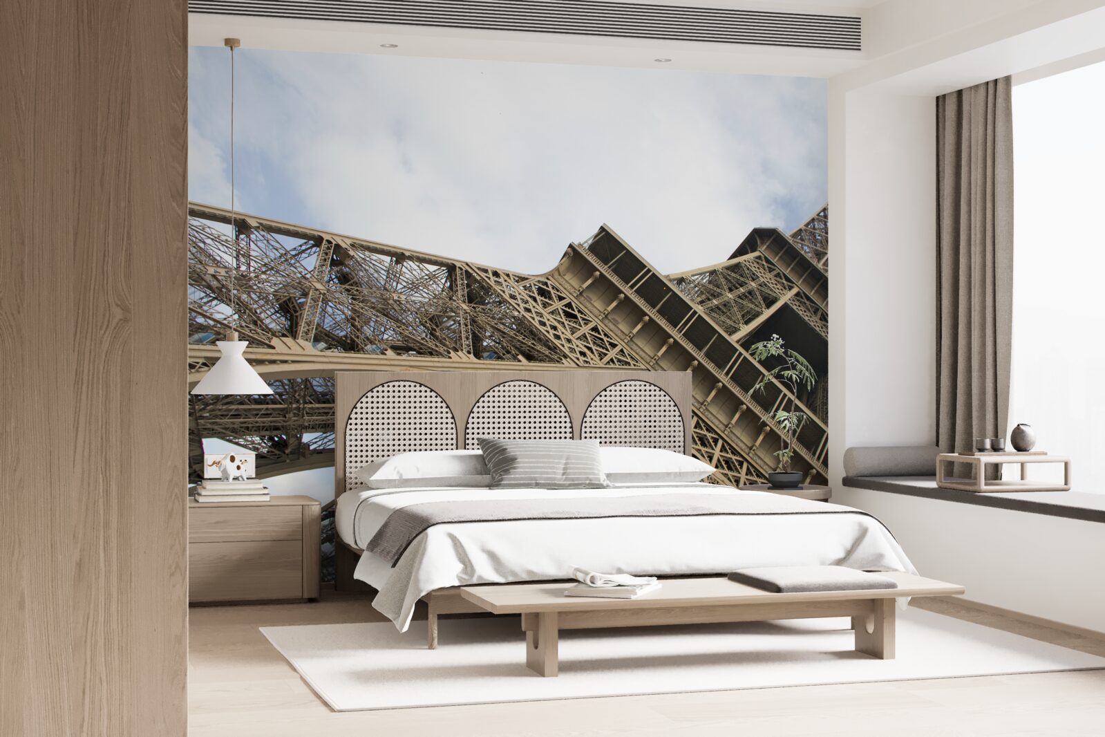 Fototapet uitându-mă la turnul Eiffel