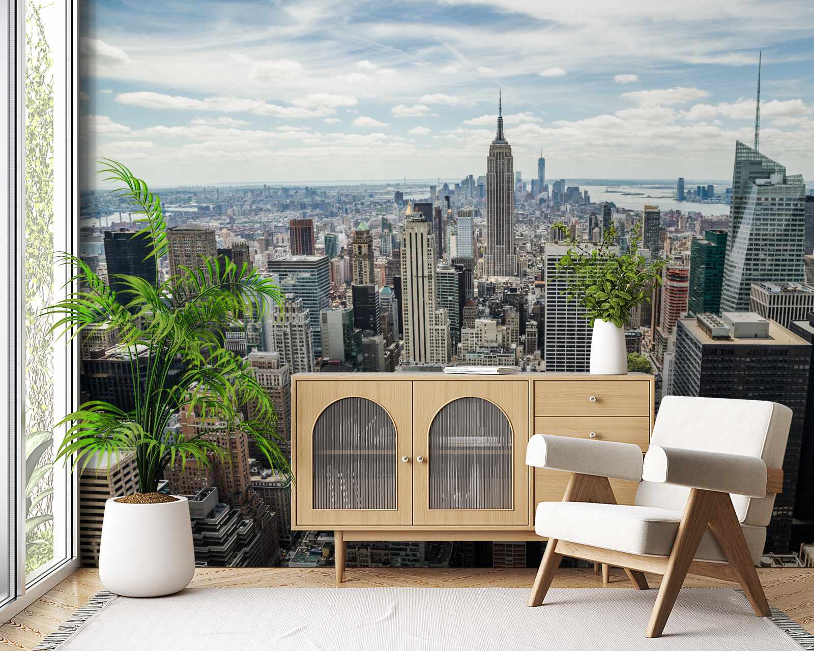 Fototapet vedere panoramică zilnică