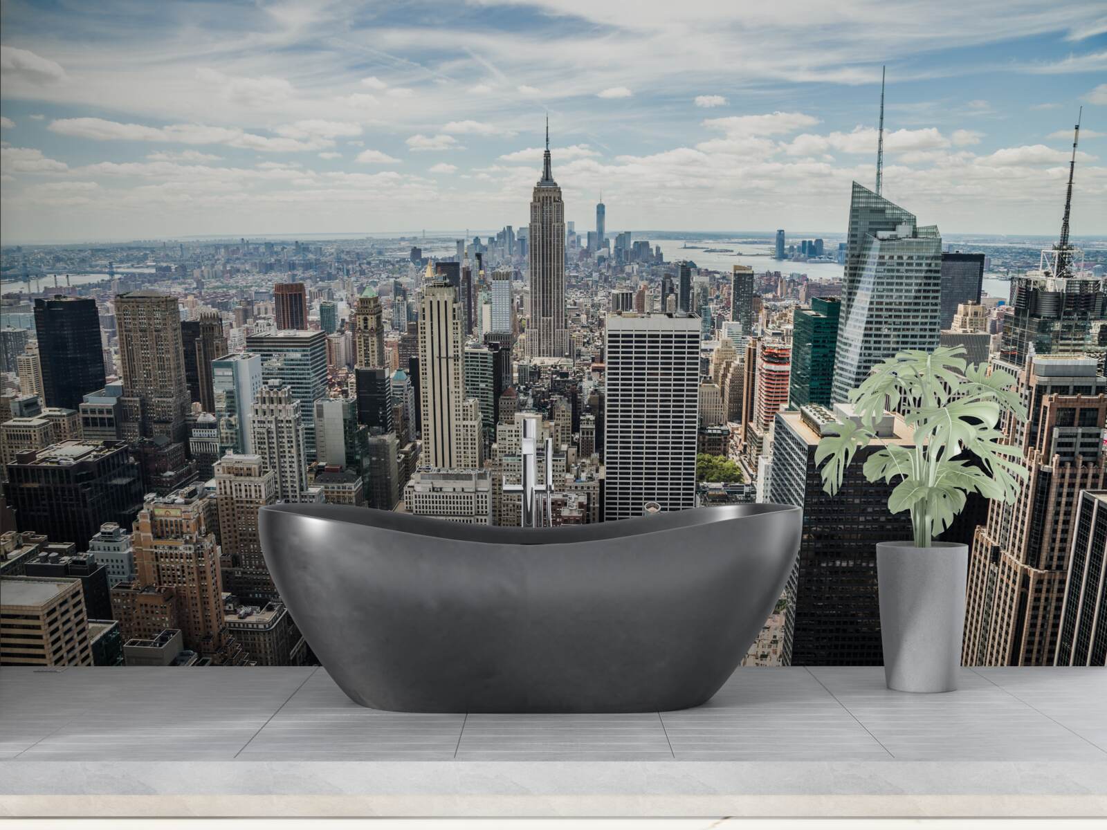 Fototapet vedere panoramică zilnică