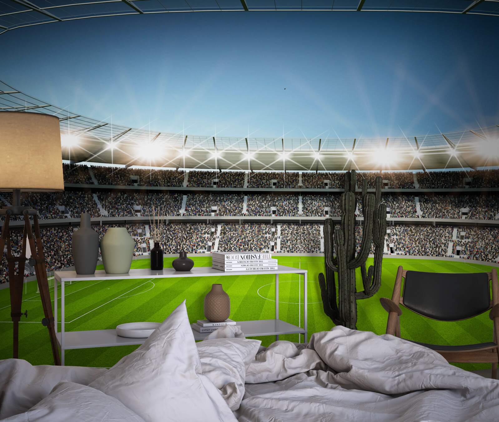 Fototapet stadion pentru fani